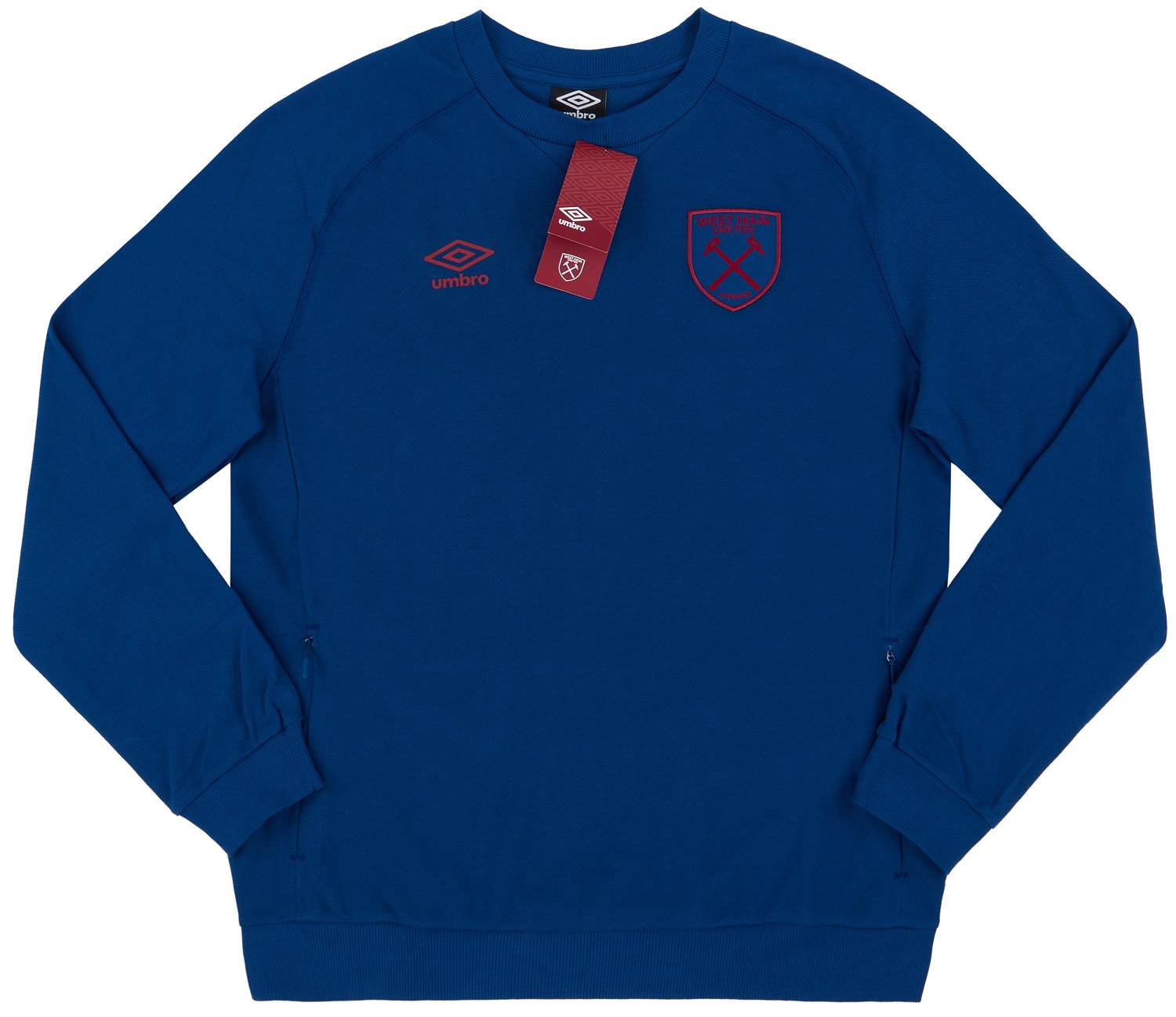 2020-21 West Ham Umbro Training Sweat Top