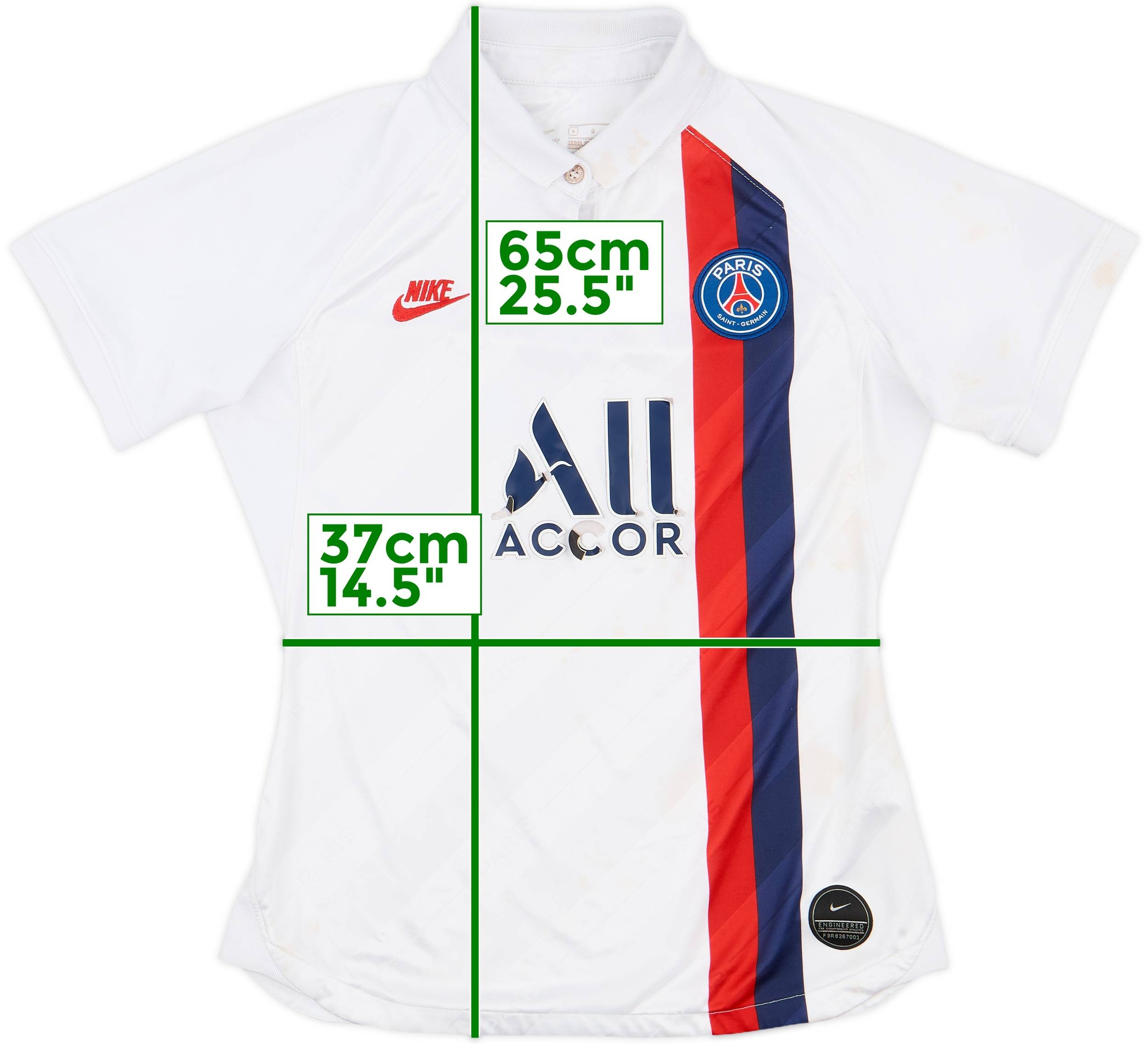 PARIS SAINT GERMAIN セカンドアウェイゲームシャツ（XL） PARIS SAINT GERMAIN セカンドアウェイゲームシャツ（XL） ウェア
