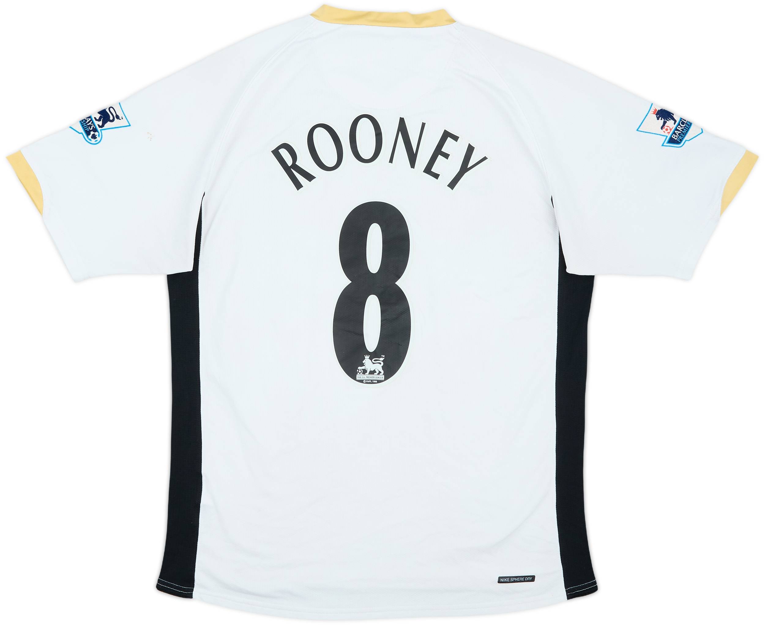 2006-08 Manchester United Away Shirt Rooney #8 - 5/10 - (M)