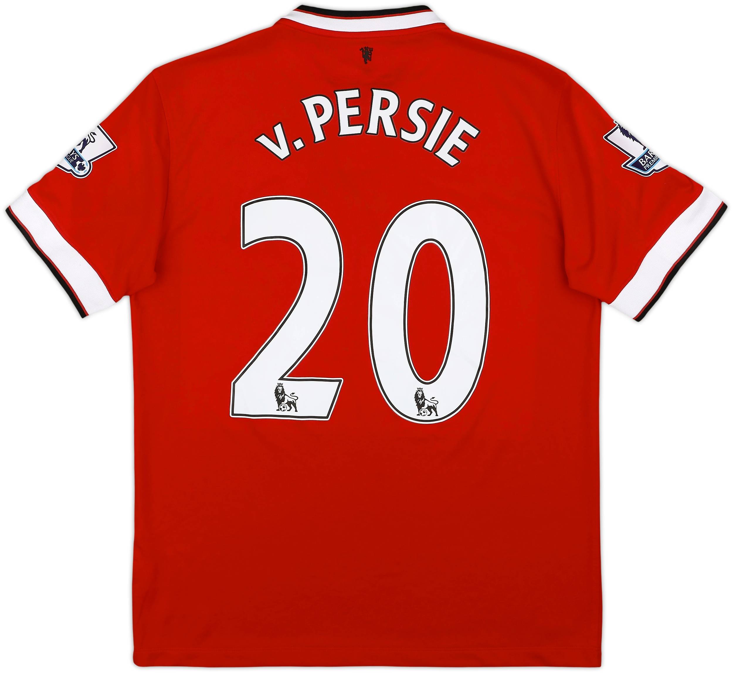 2014-15 Manchester United Home Shirt v.Persie #20 - 8/10 - (M)
