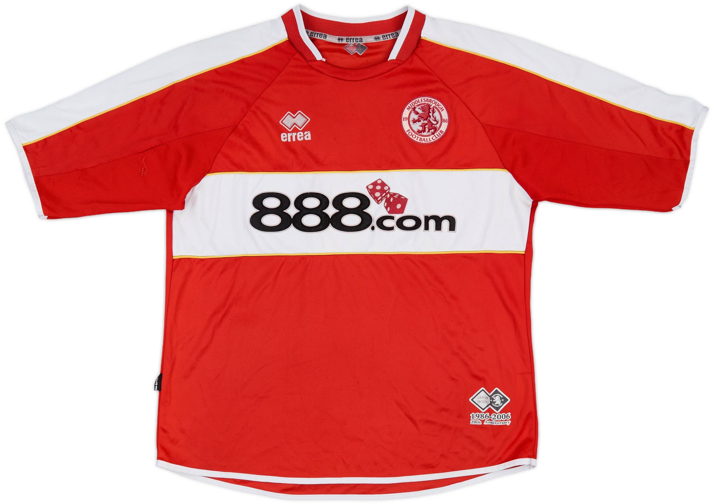 2006-07 Middlesbrough Home Shirt 6/10 (L)