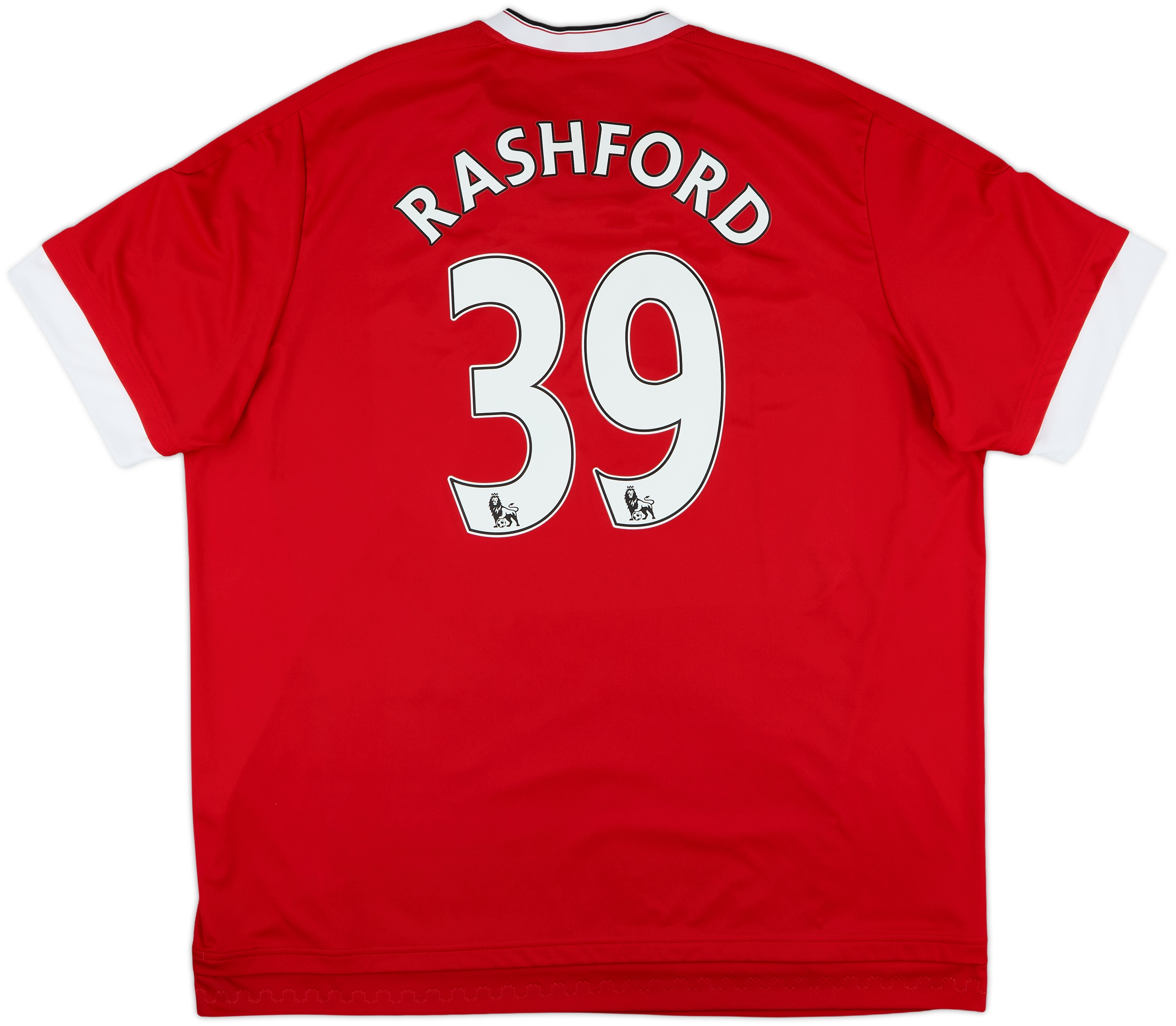 2015-16 Manchester United Home Shirt Rashford #39 - 8/10 - (3XL)