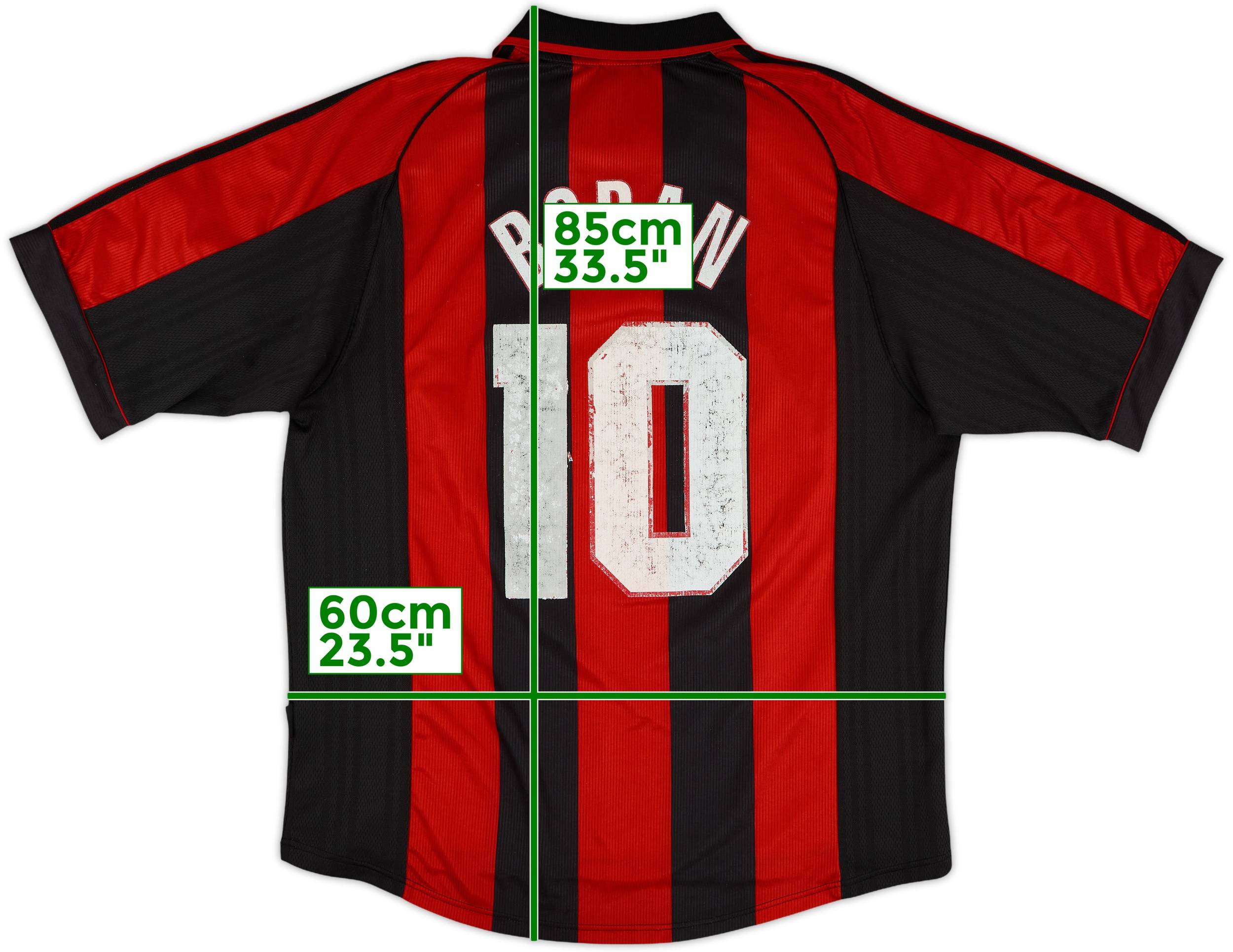 AC Milan 1998-1999 ホームウェア ビアホフ