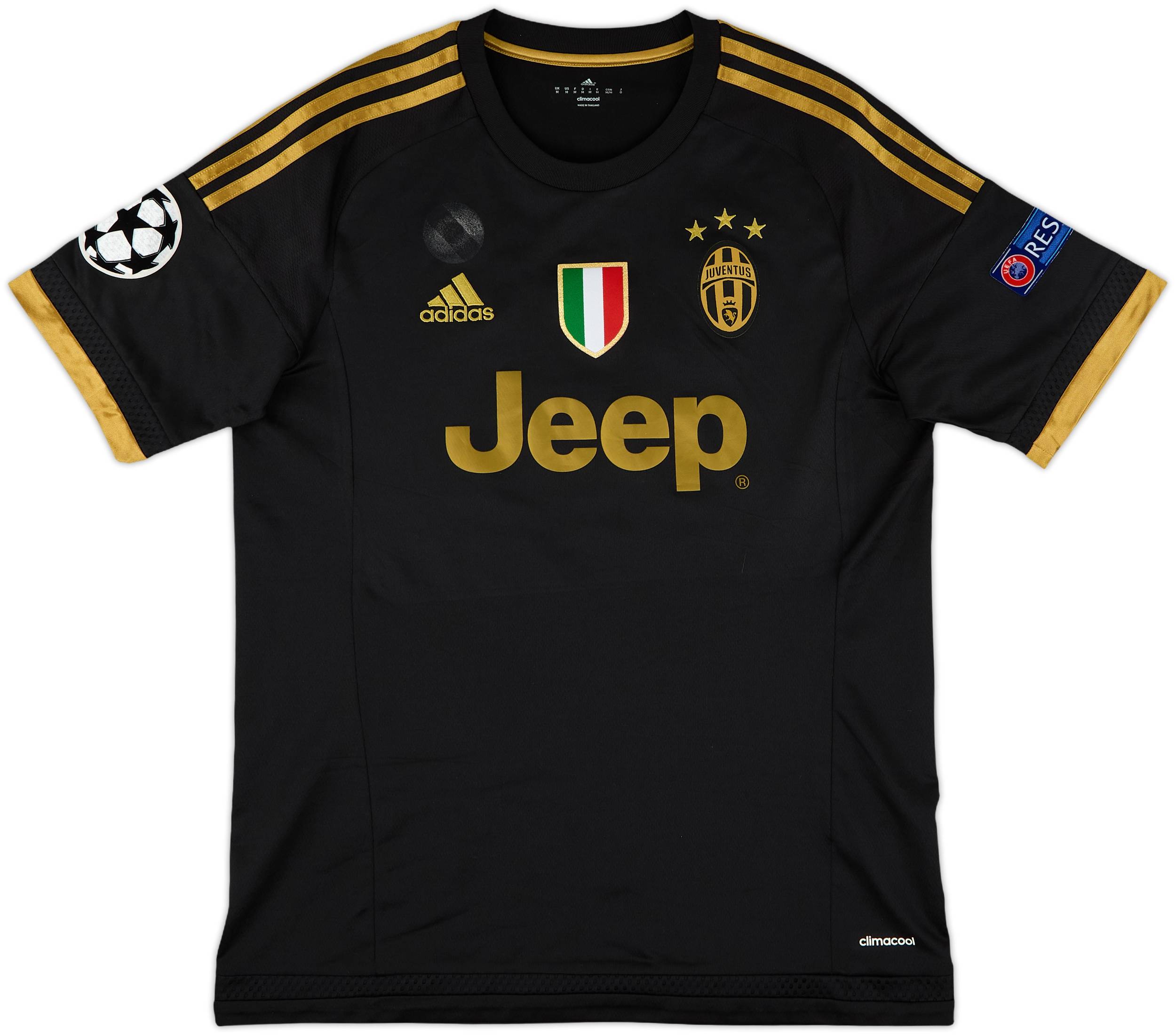2015-16 Juventus Third Shirt Pogba #10 - 5/10 - (M)