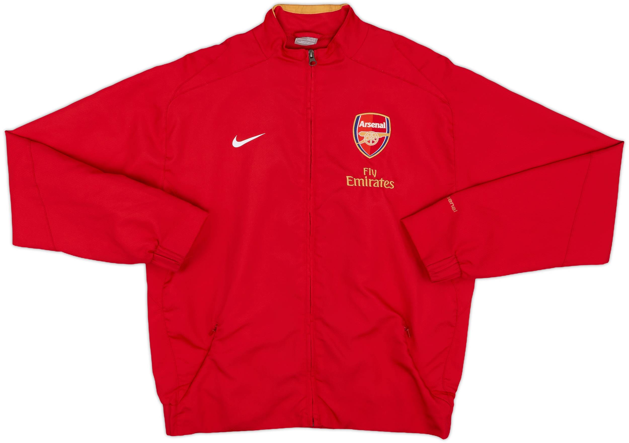 Nike Arsenal FC ジャケット Arsenal Football Jacket Soccer Track Top Nike Gunners Black