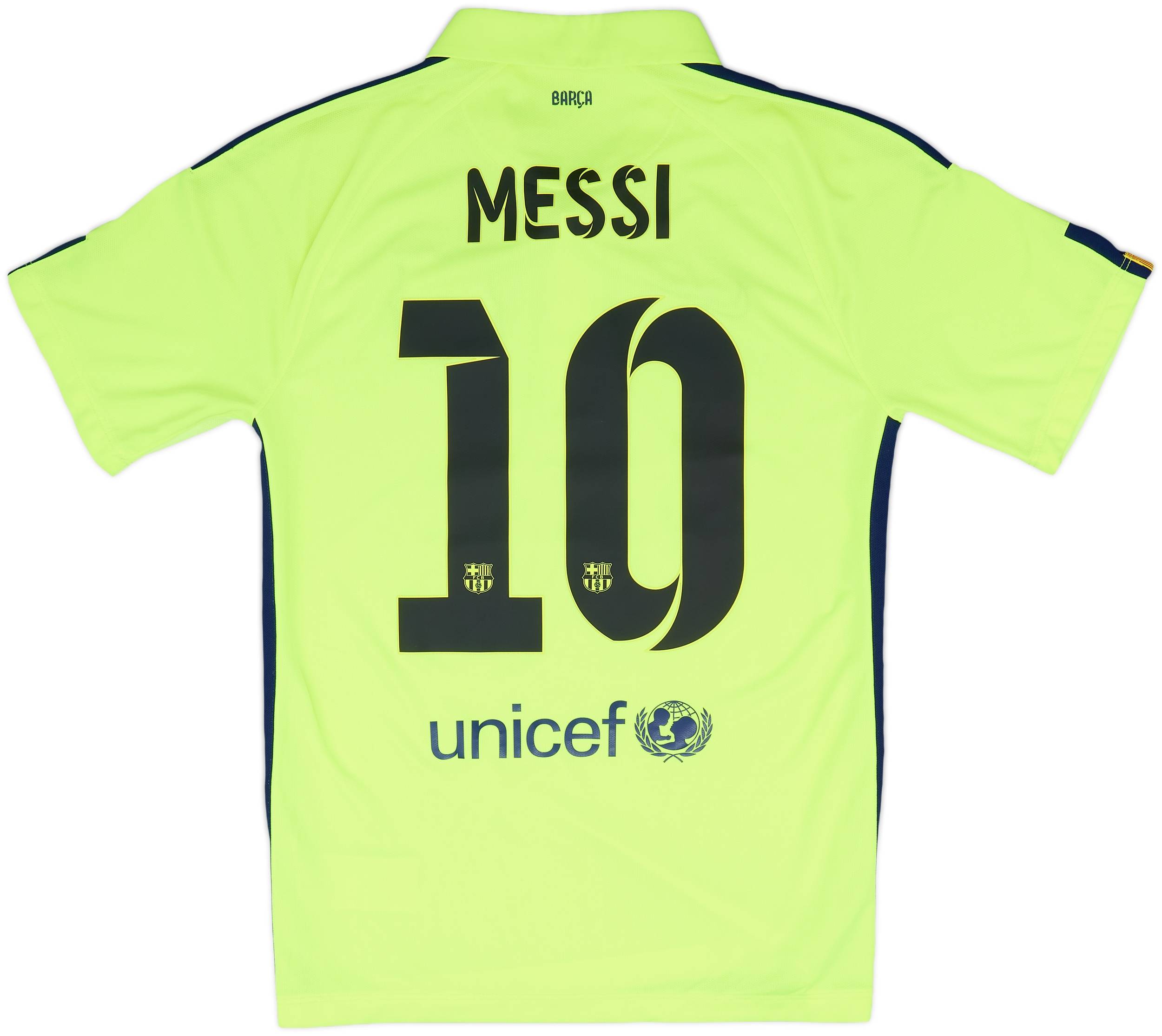 2014-15 Barcelona Third Shirt Messi #10 - 7/10 - (S)