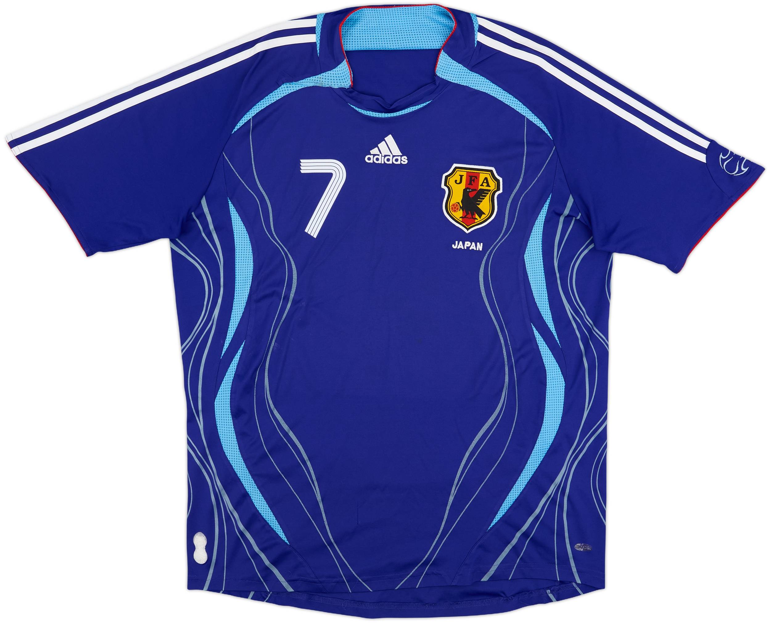 2006-08 Japan Home Shirt Nakata #7 - 6/10 - (L)
