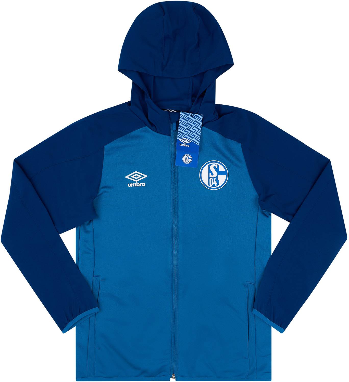 2021-22 Schalke Umbro Hooded Jacket (KIDS)