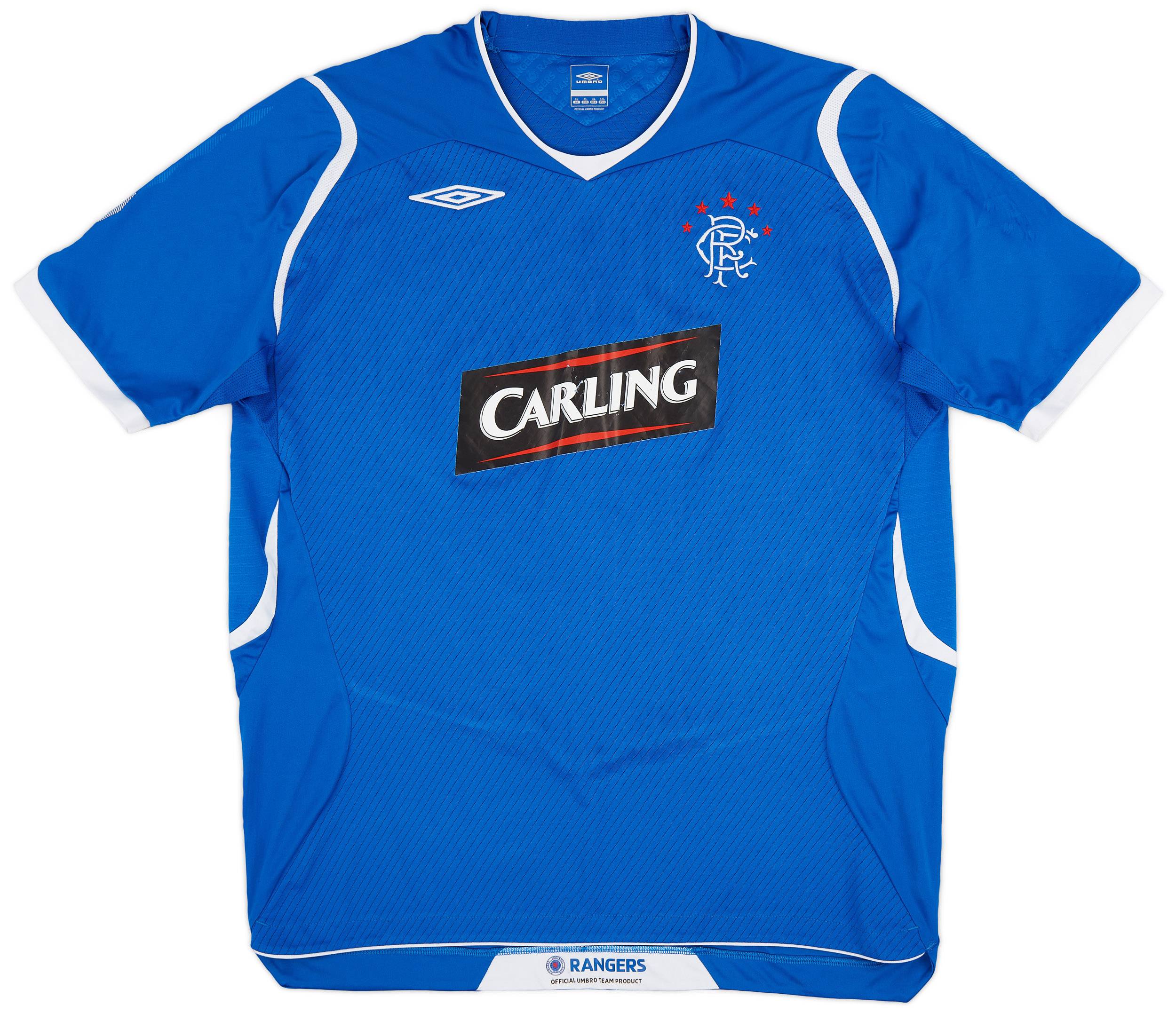 2008-09 Rangers Home Shirt - 6/10 - (XL)