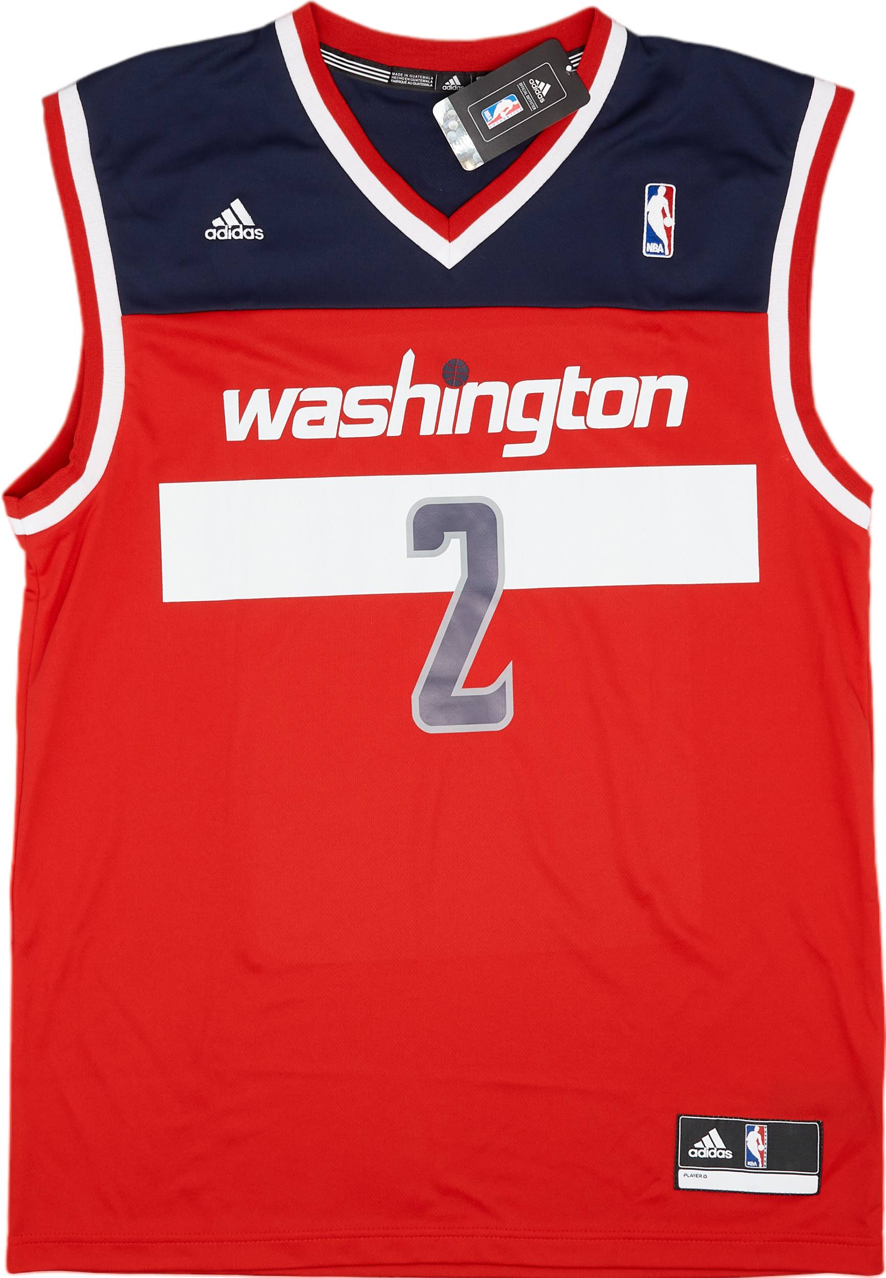 2011-14 Washington Wizards Wall #2 adidas Away Jersey (M)