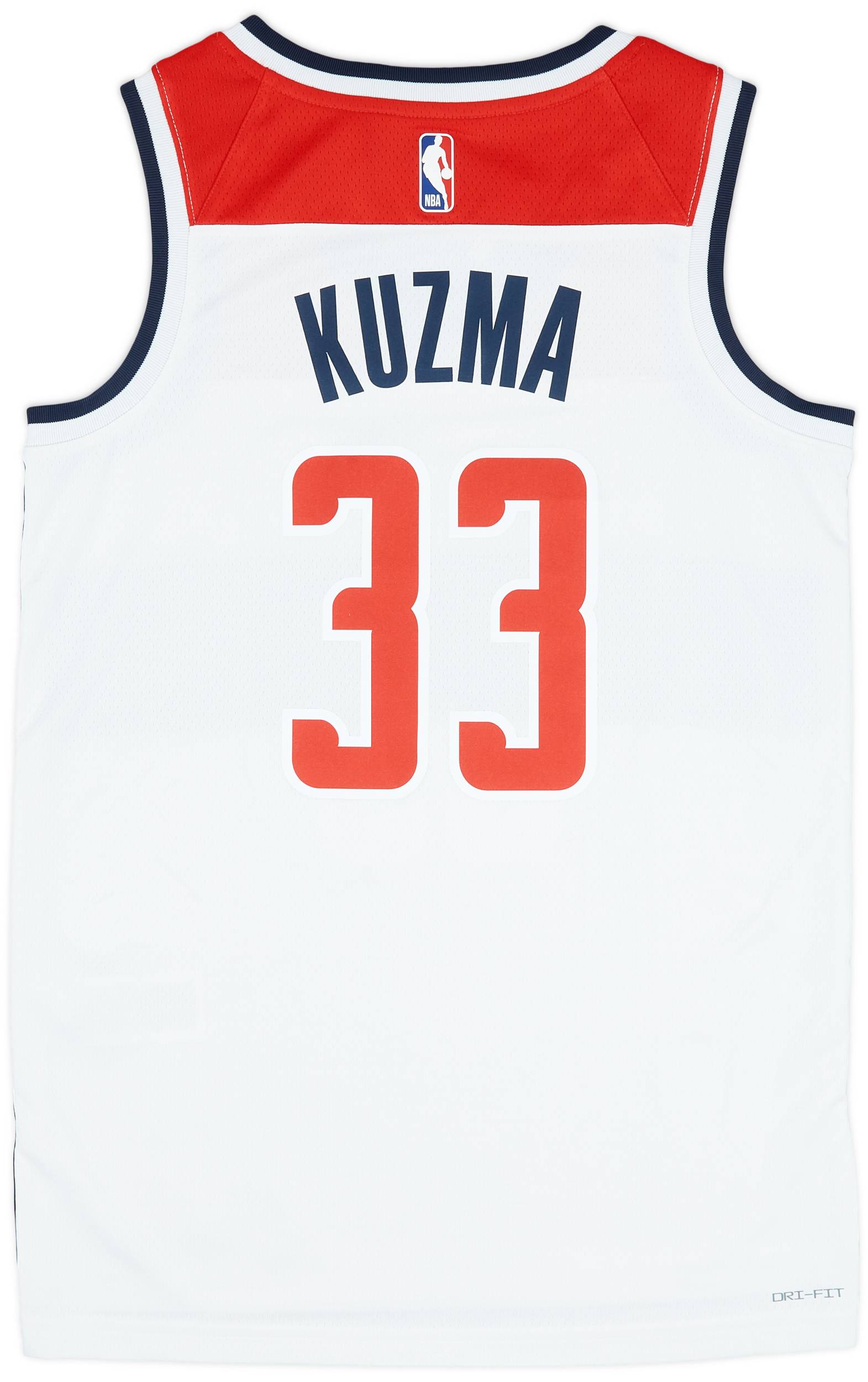 人気商品の 2021-23 Washington Wizards Kuzma #33 Nike Swingman Home ウェア