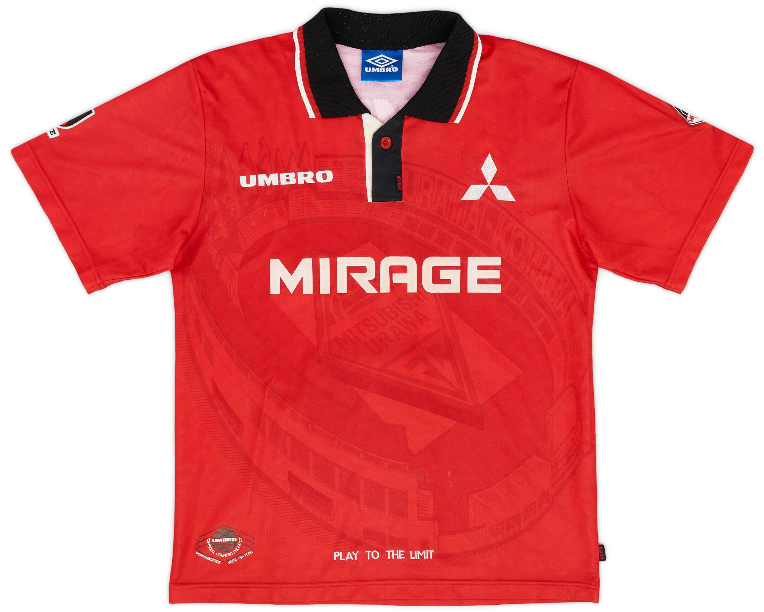 人気商品の再入荷情報をお届け！ 1997 Urawa Red Diamonds Home Shirt - 9/10 - (S) トップス