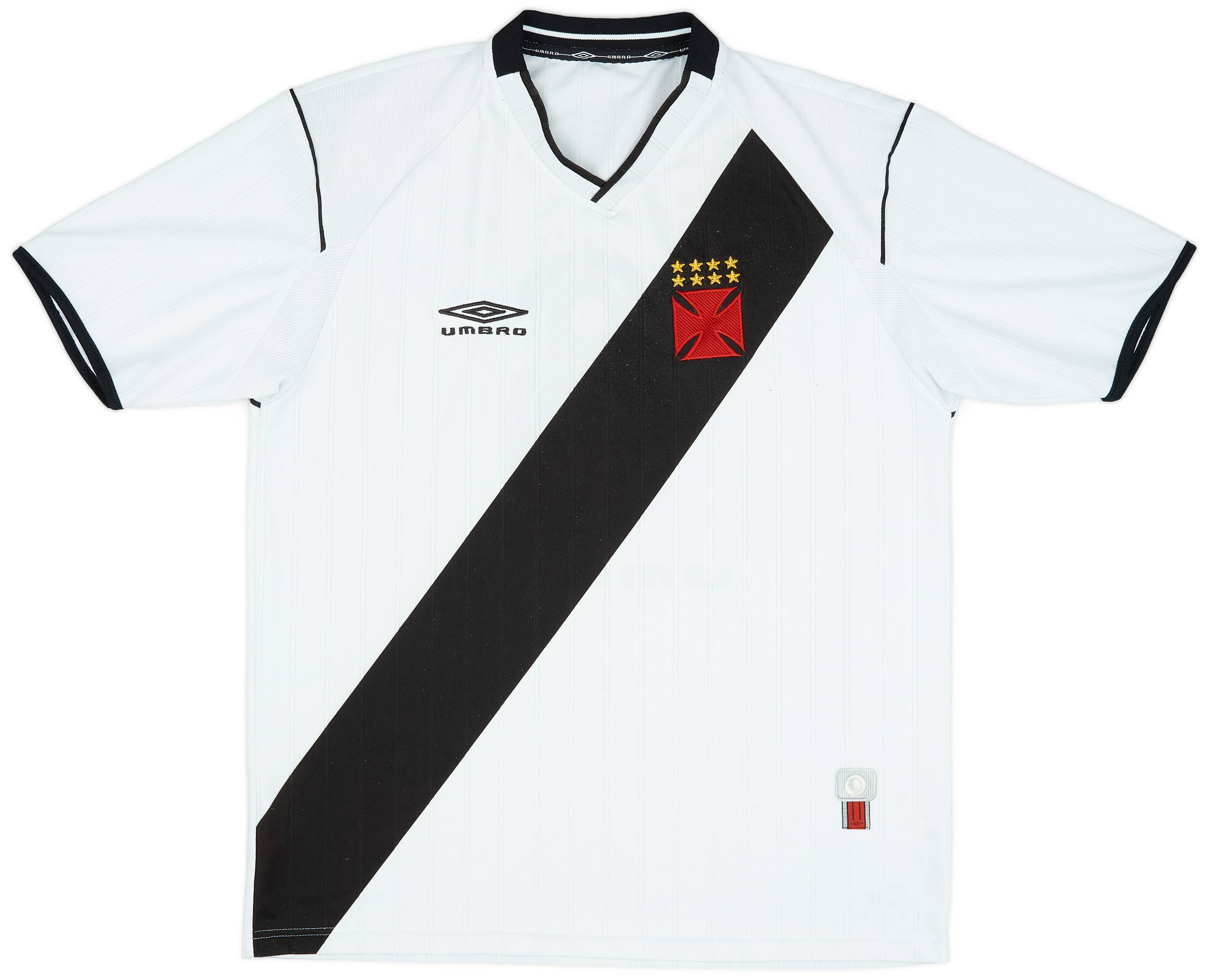 2002 Vasco da Gama Away Shirt #8 - 7/10 - (L)
