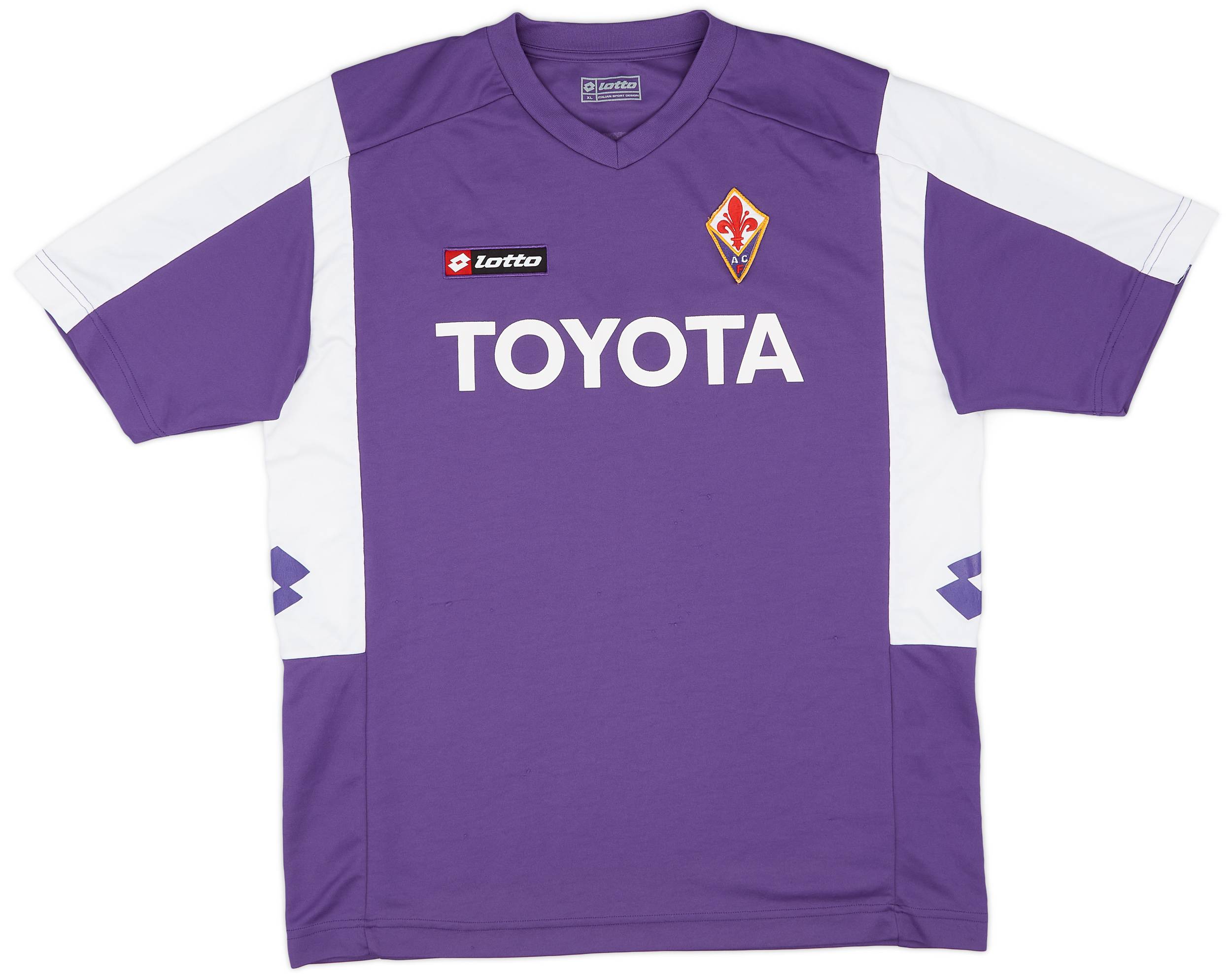 2007-08 Fiorentina Lotto Training Shirt - 7/10 - (XL)