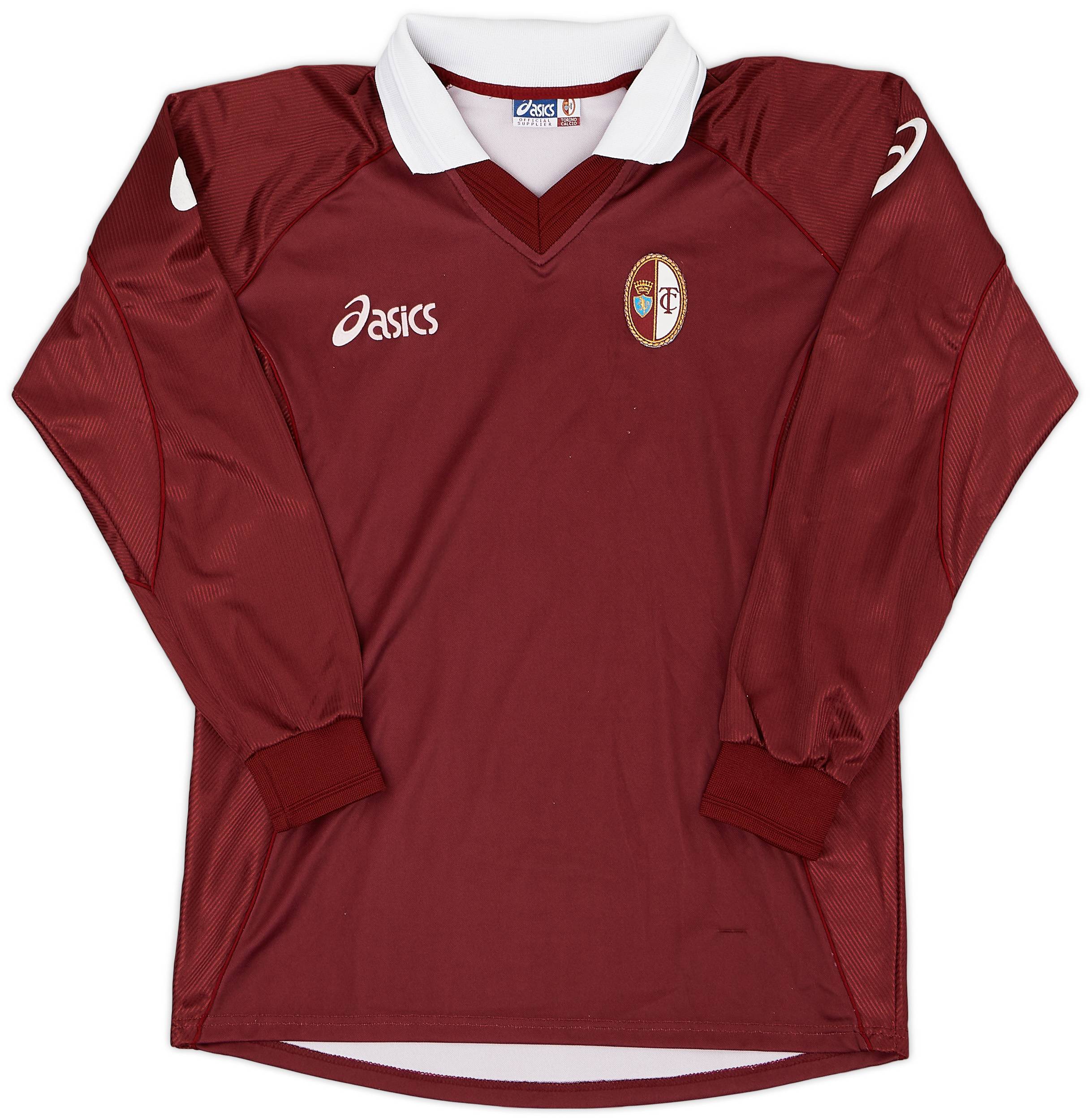 2001-02 Torino Home L/S Shirt - 8/10 - (M)
