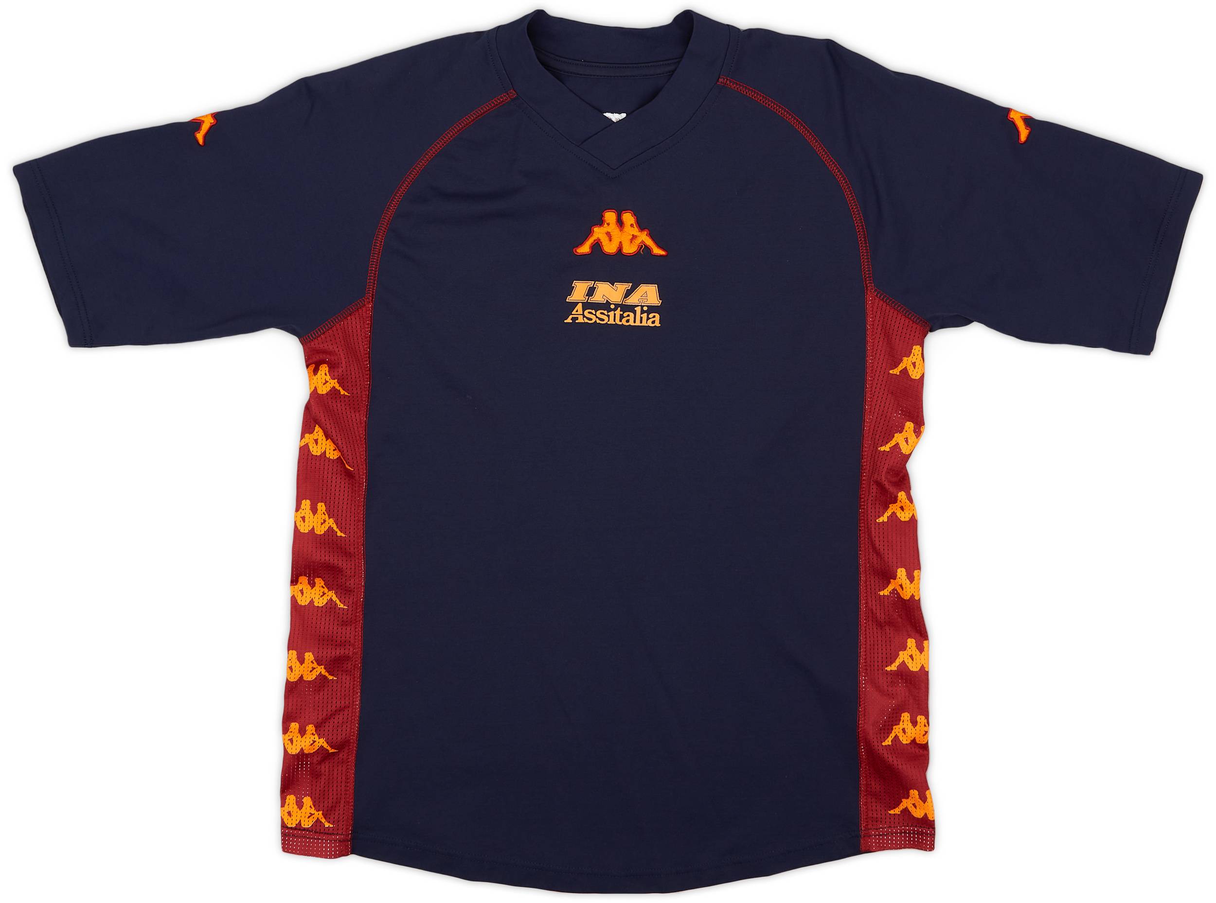 2001-02 Roma Kappa Training Shirt - 7/10 - (S)