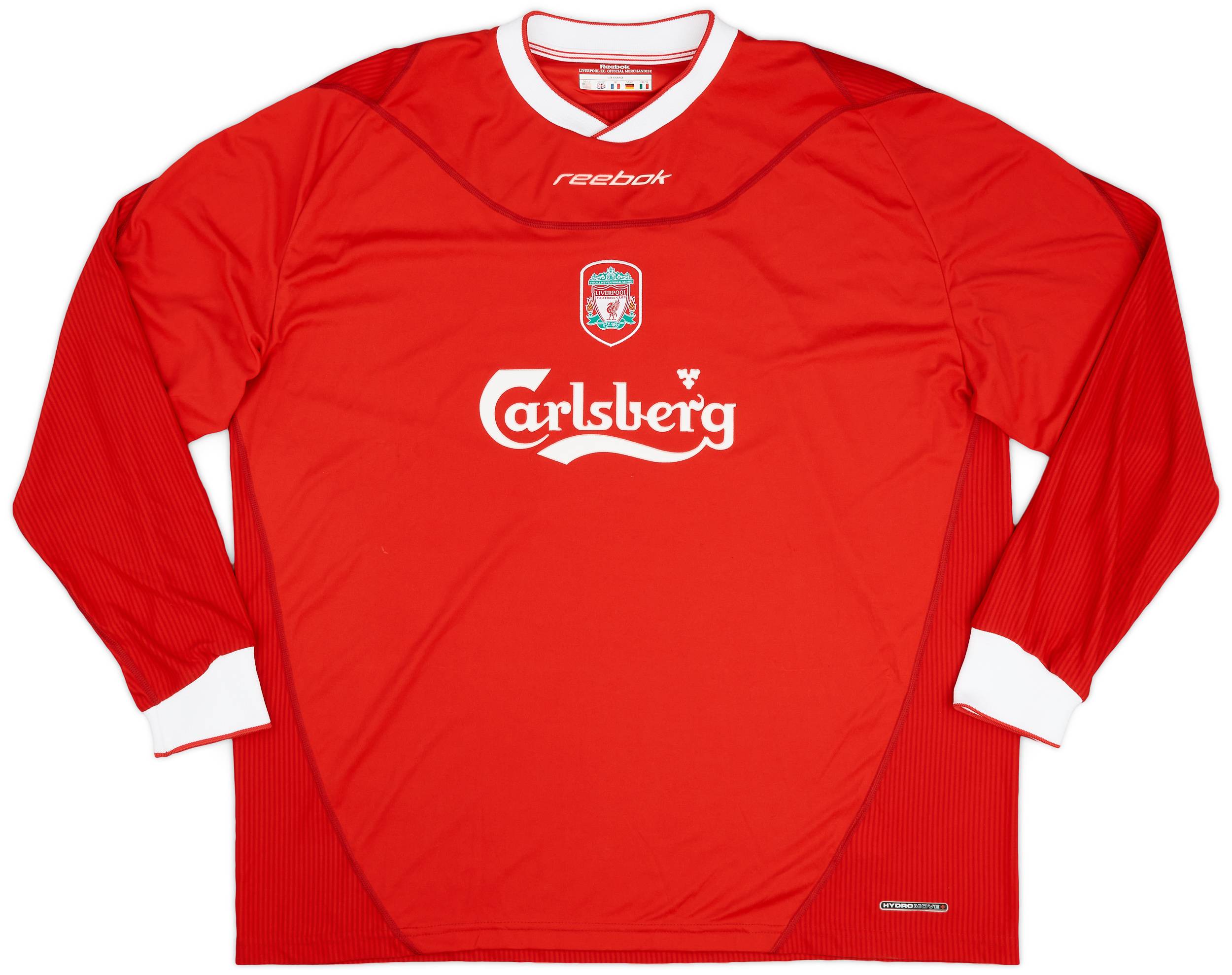 2002-04 Liverpool Home L/S Shirt Owen #10 - 9/10 - (XXL)
