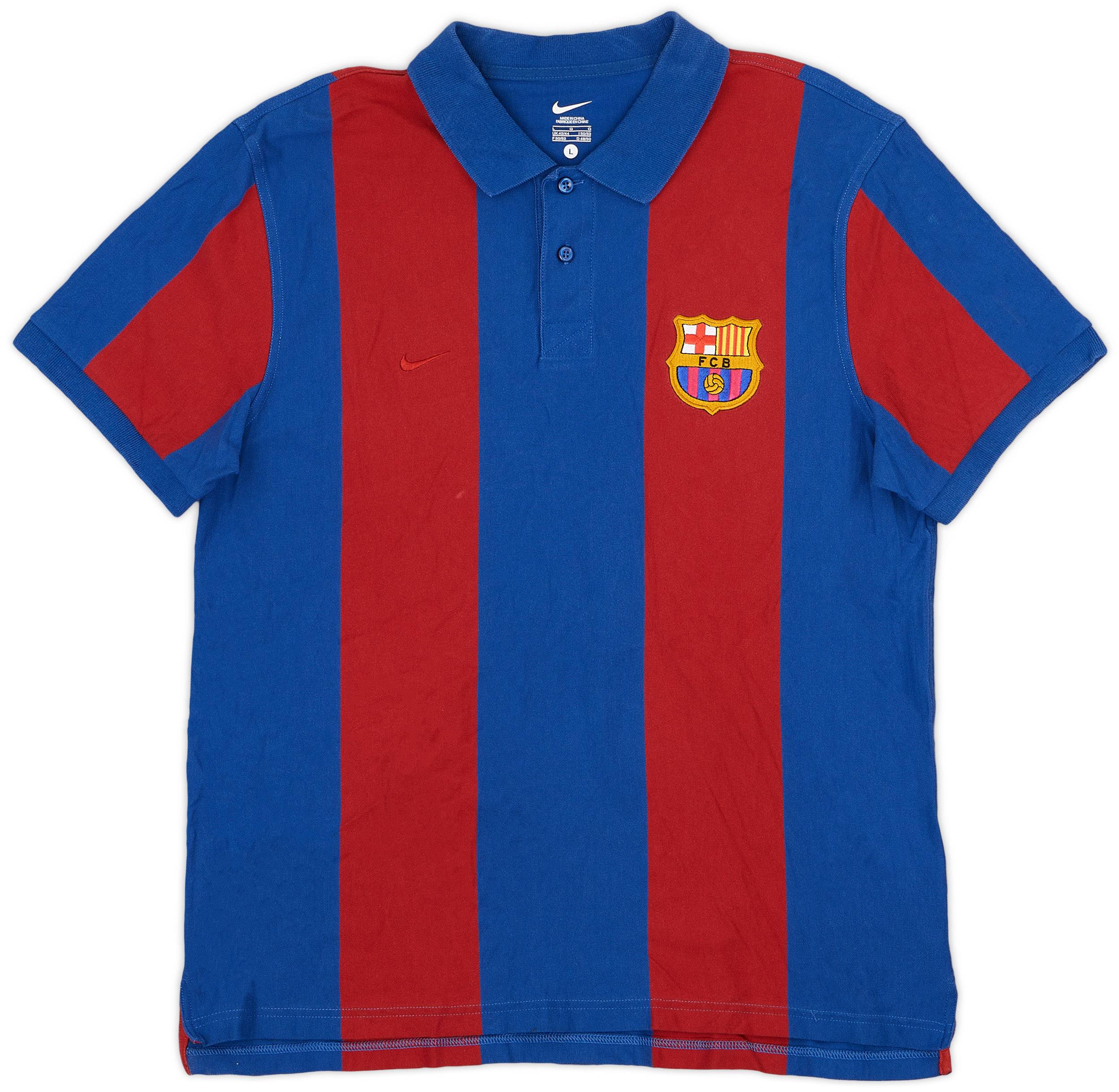 2010 11 Barcelona Nike Polo Shirt 7 10 L