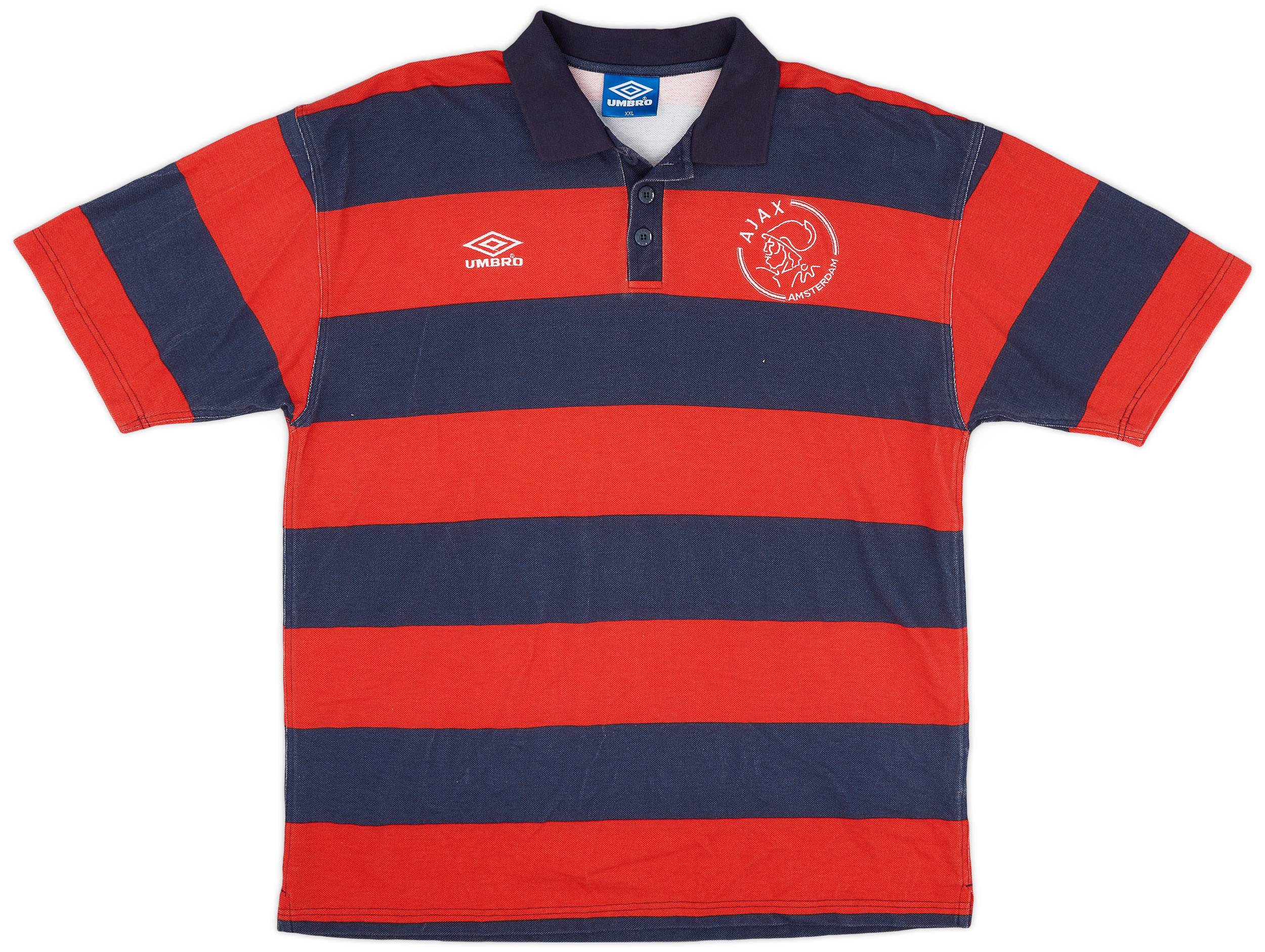 1998-99 Ajax Umbro Polo Shirt - 8/10 - (XXL)