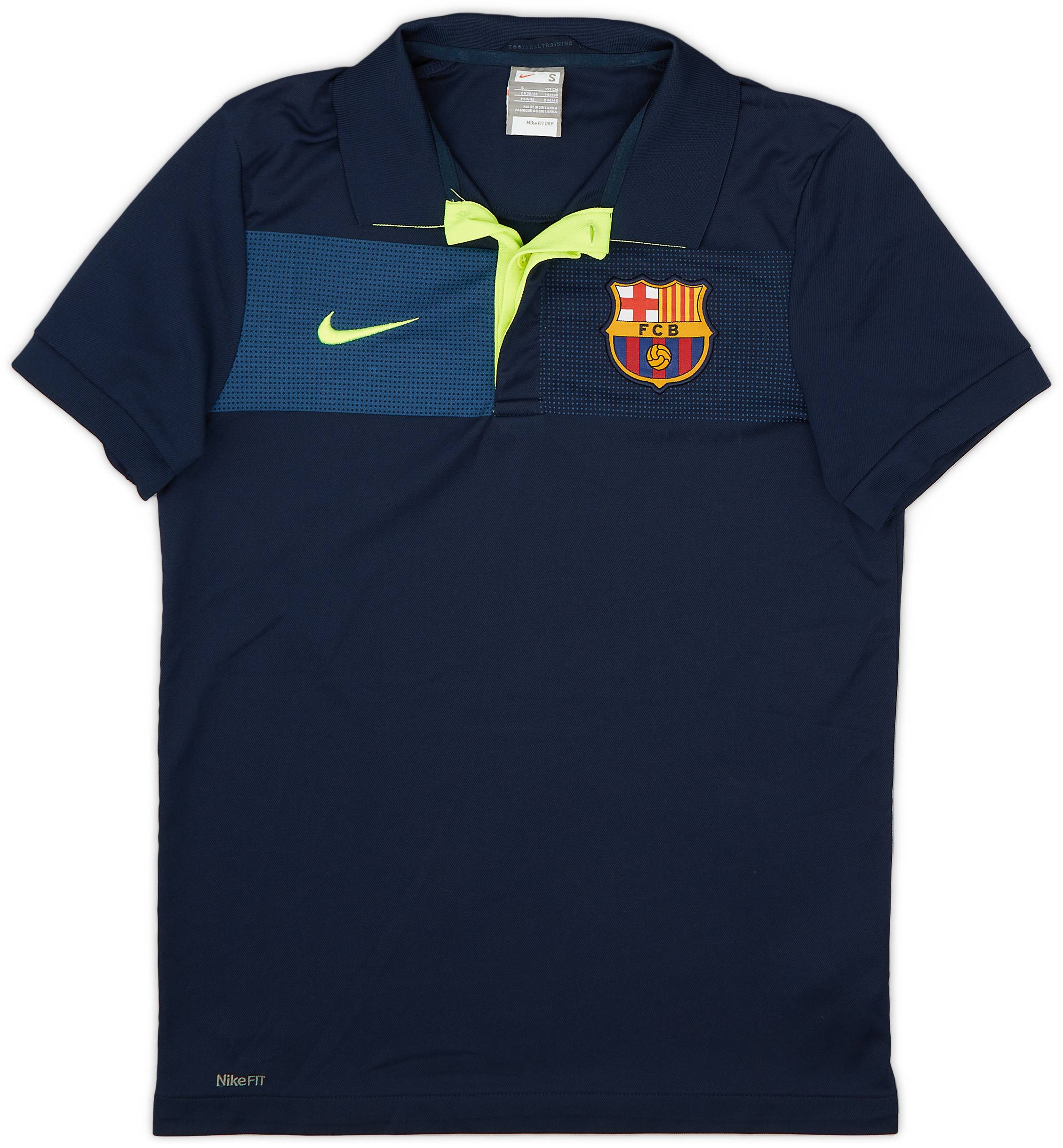 2009-10 Barcelona Nike Polo Shirt - 10/10 - (S)