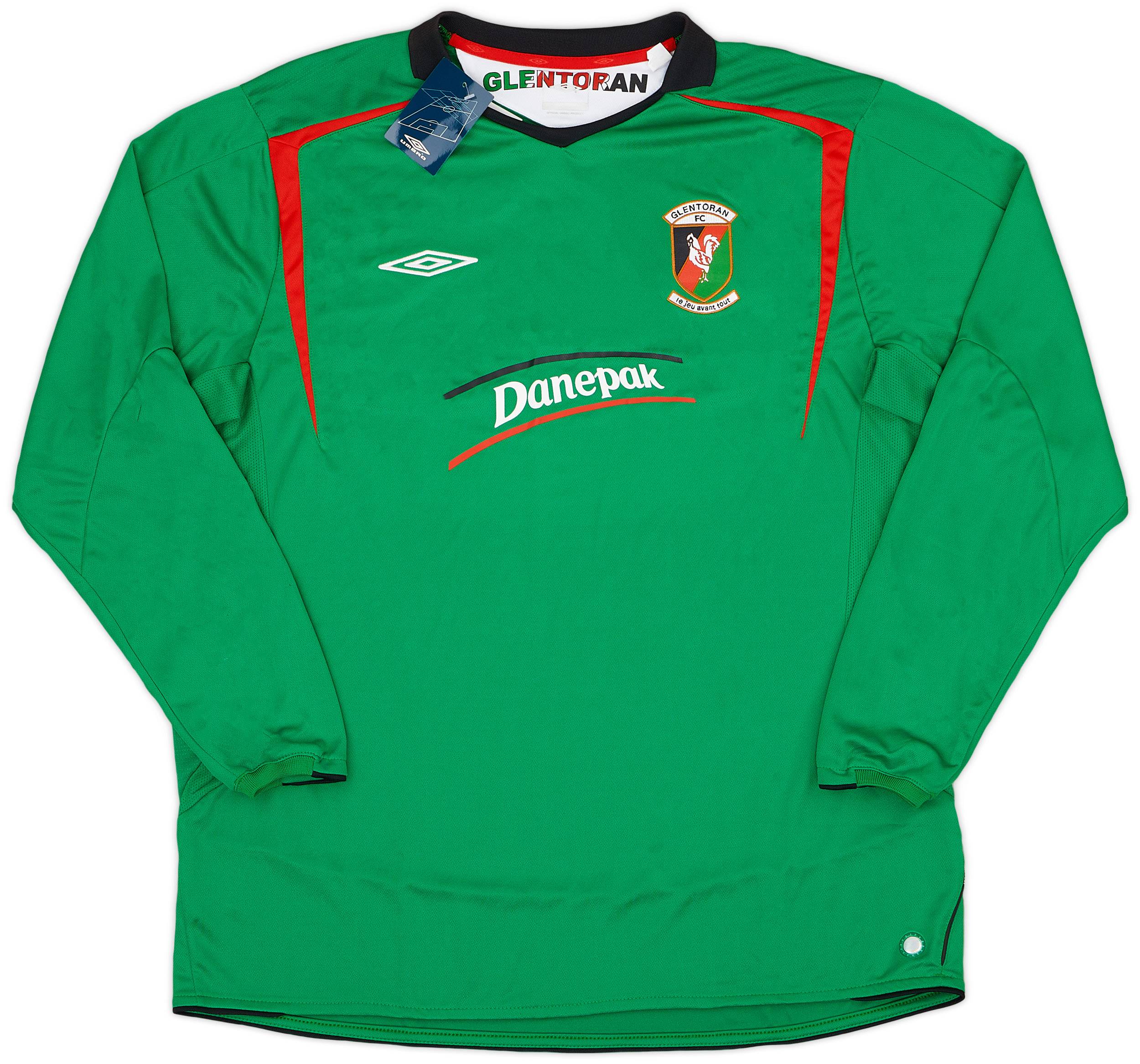 2006-07 Glentoran Home L/S Shirt (XXL)