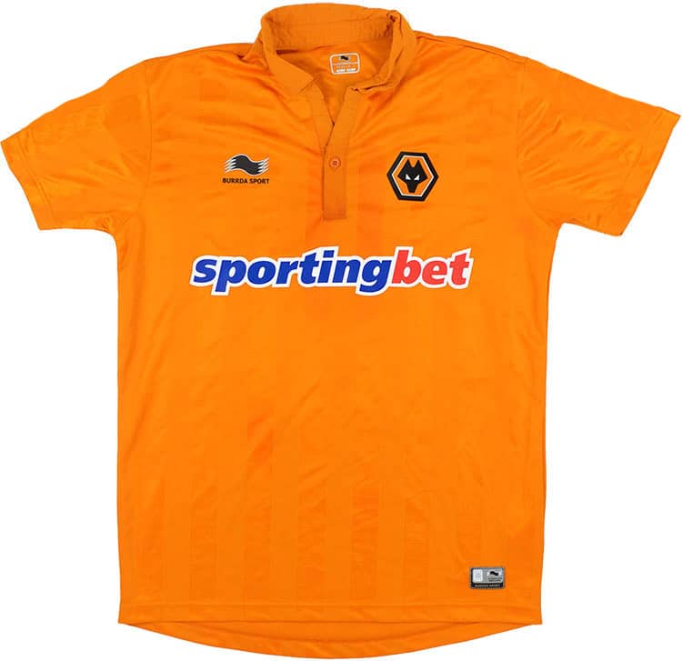 2012-13 Wolves Home Shirt - 6/10 - (M)