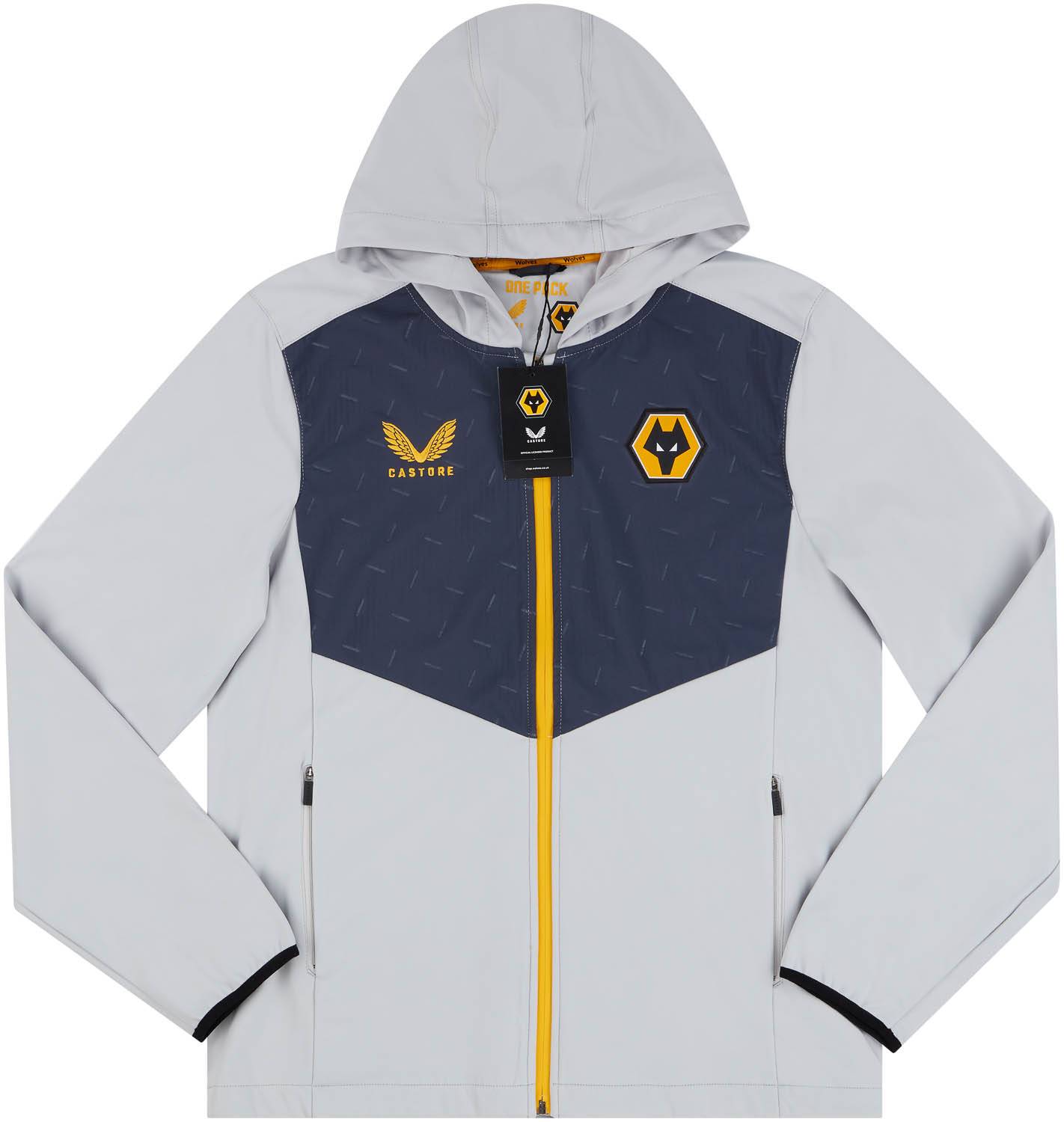 2021-22 Wolves Player Issue Pro Travel Hooded Jacket