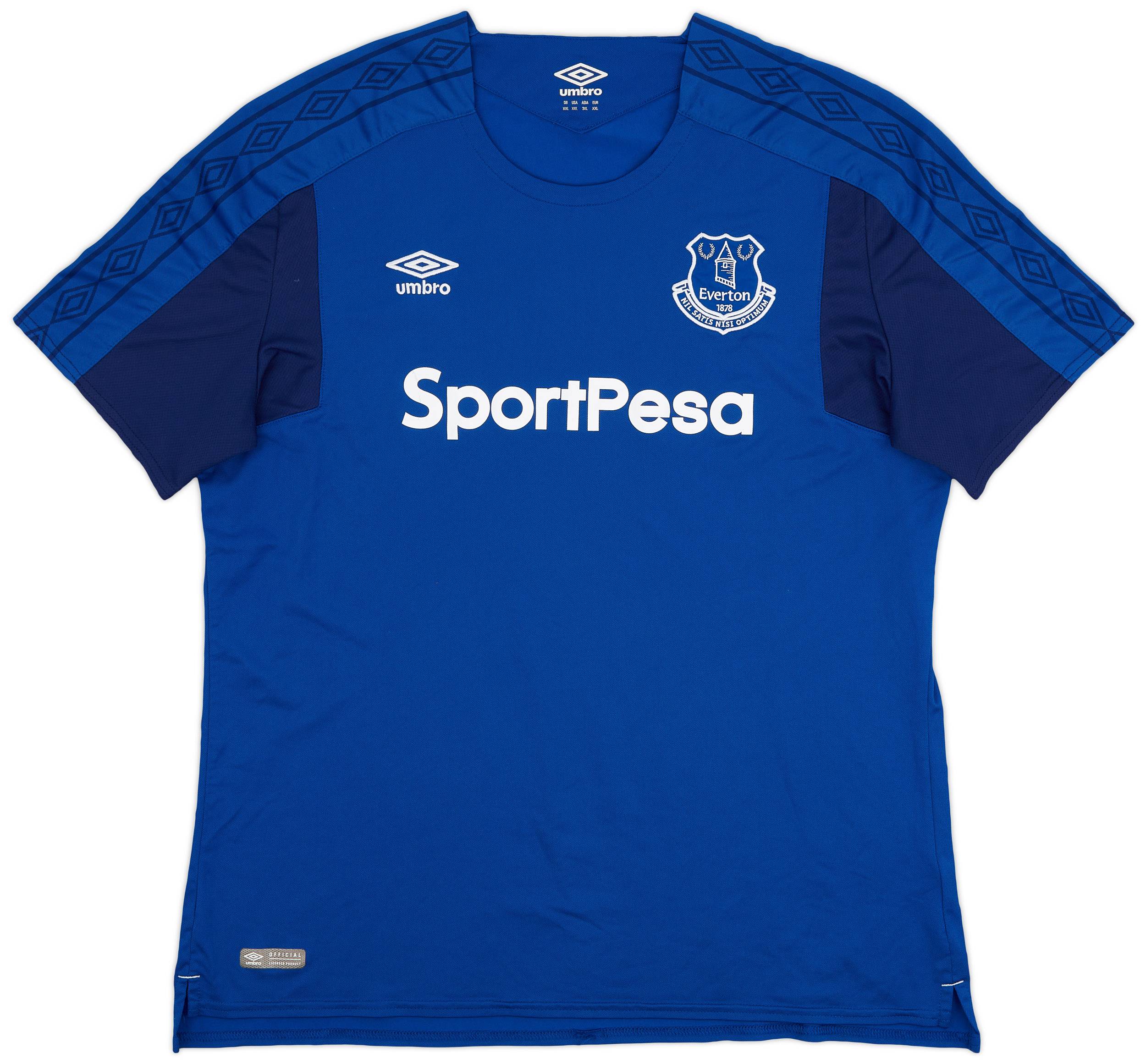 2017-18 Everton Home Shirt - 8/10 - (XXL)
