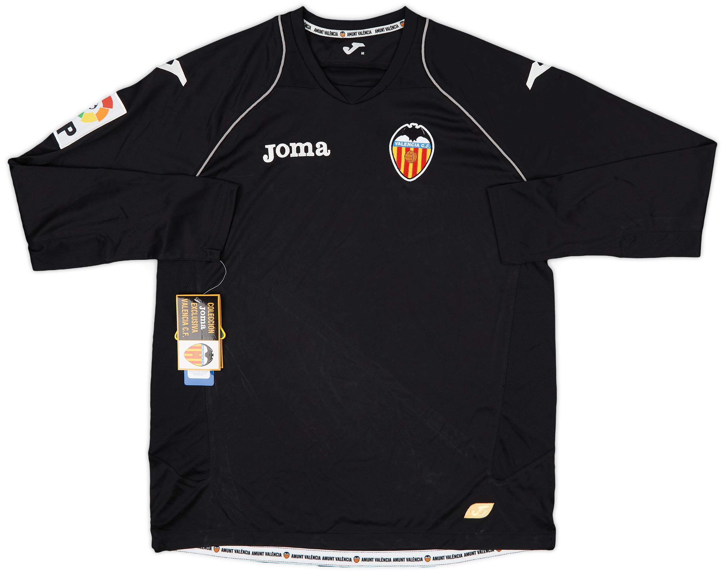 2011-12 Valencia Away L/S Shirt (M)