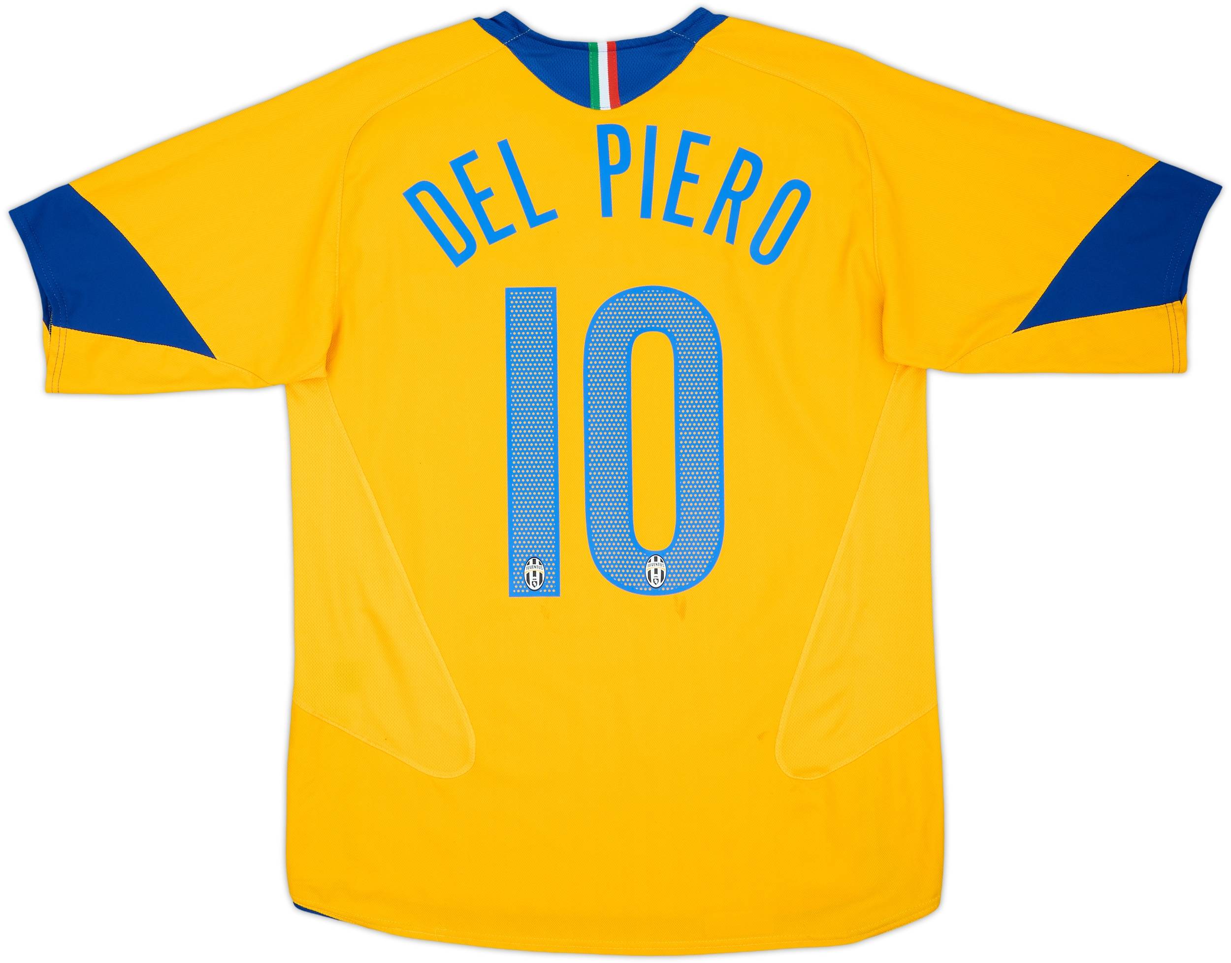2005-06 Juventus Third Shirt Del Piero #10 - 6/10 - (M)
