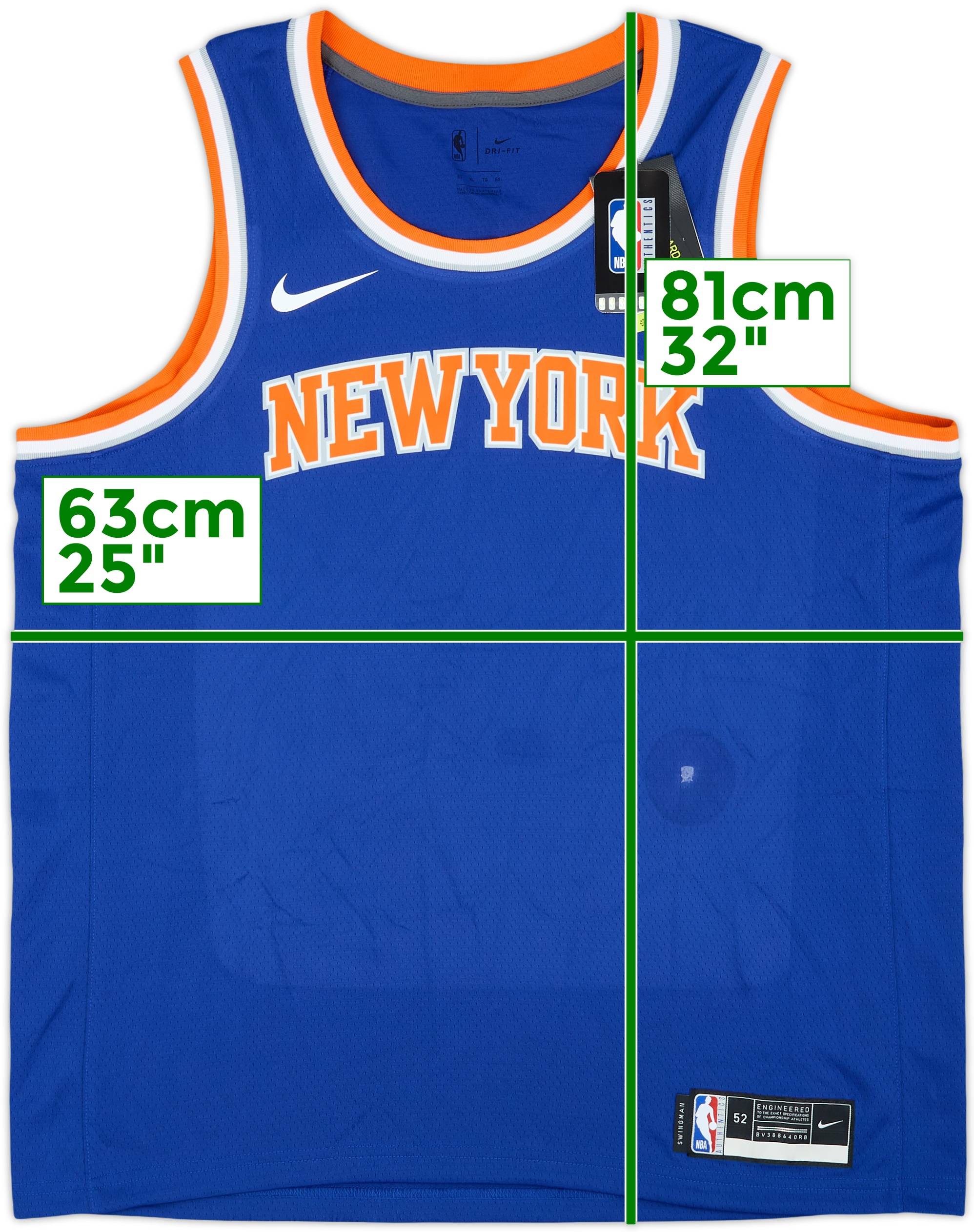 NIKE newyork knicks ジャージ バスケ ユニフォーム XL 2017-26 New York Knicks Nike Swingman Away Jersey (XL)