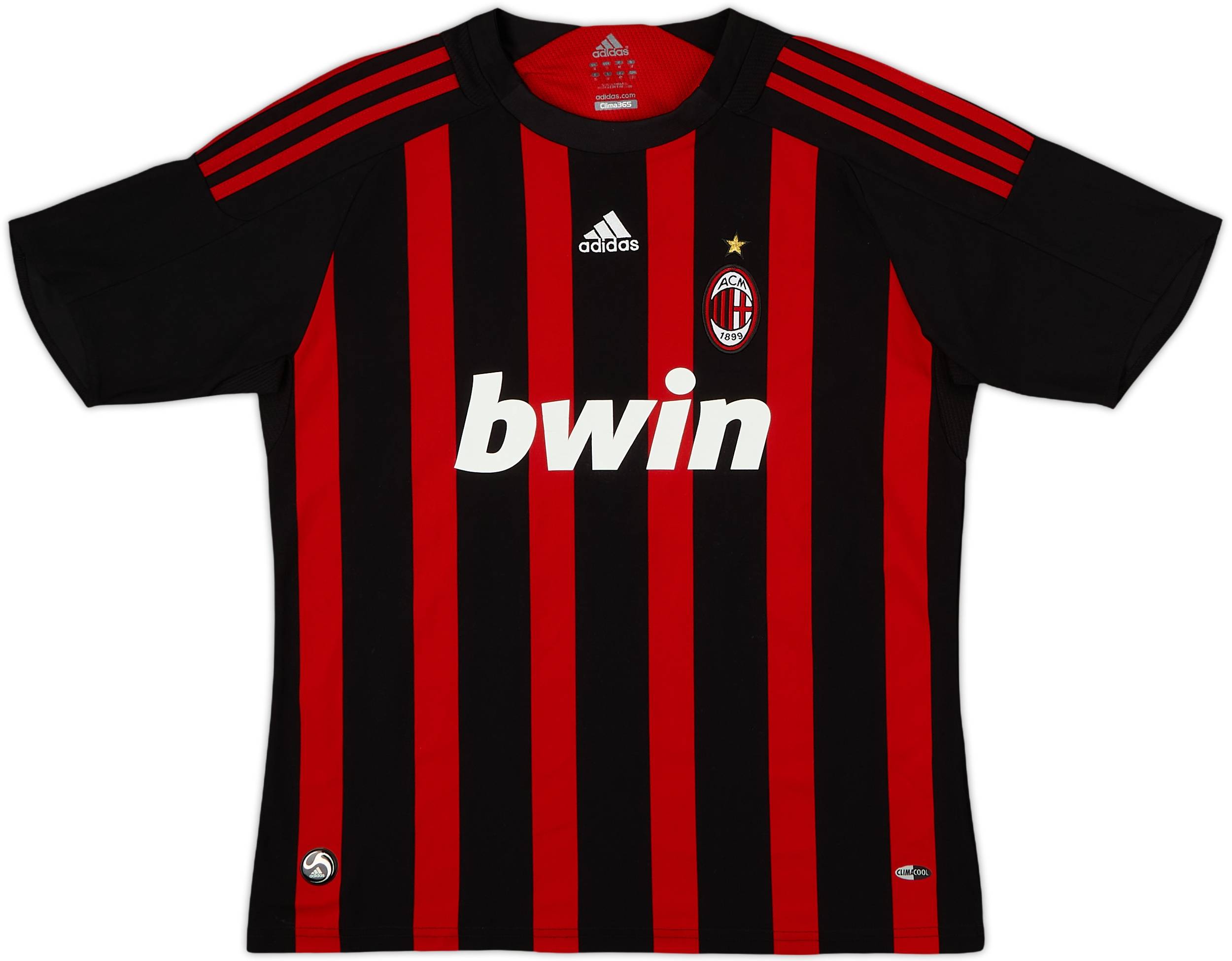 2007-08 AC Milan Home Shirt Kaka #22 - 7/10 - (Women's M)
