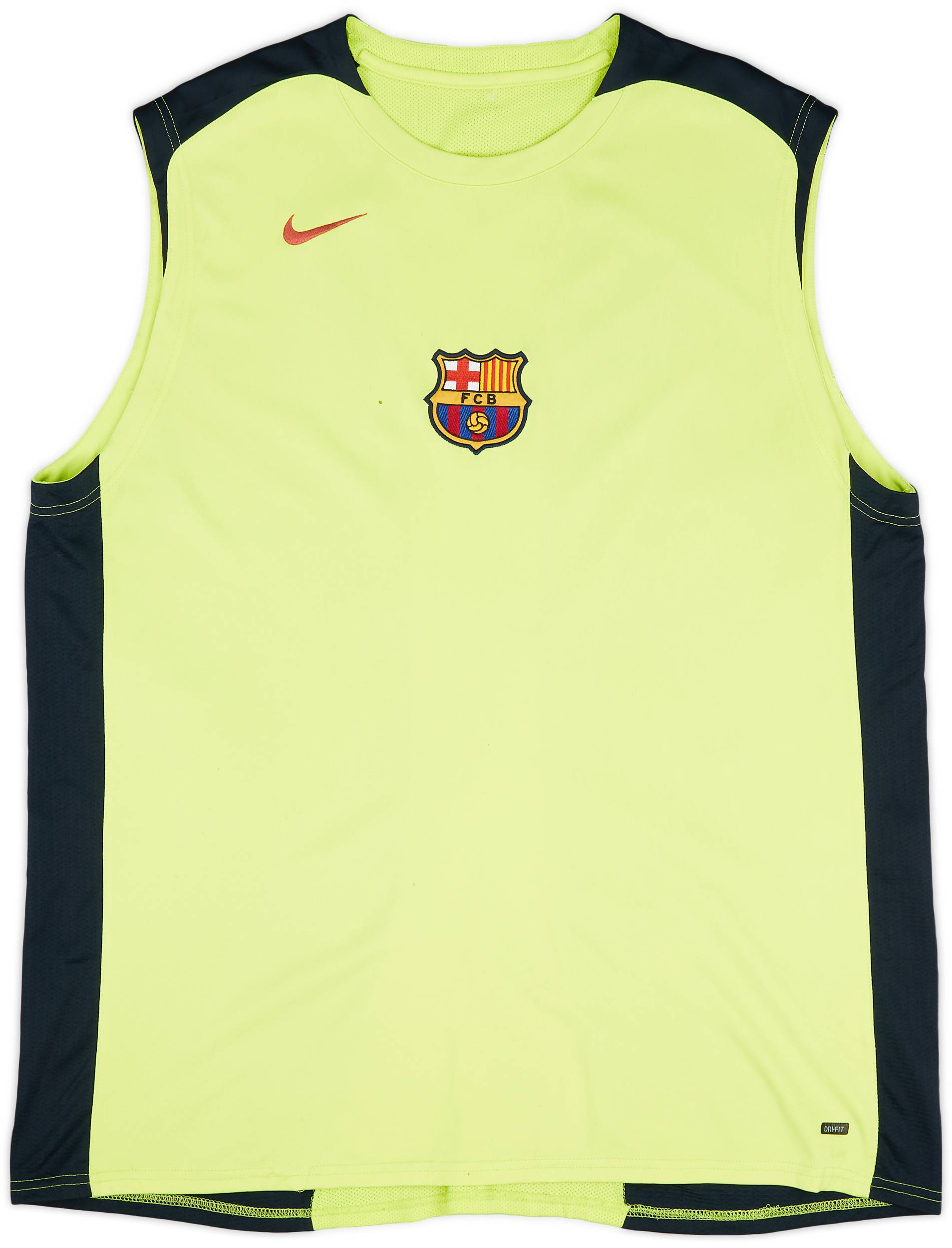 2005 06 Barcelona Nike Training Vest 6 10 XL
