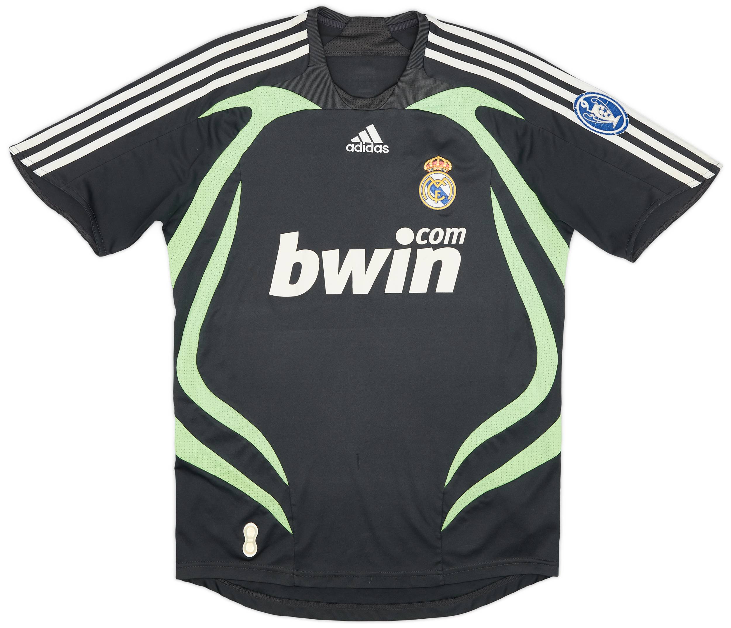 2007 08 Real Madrid CL Third Shirt 6 10 M