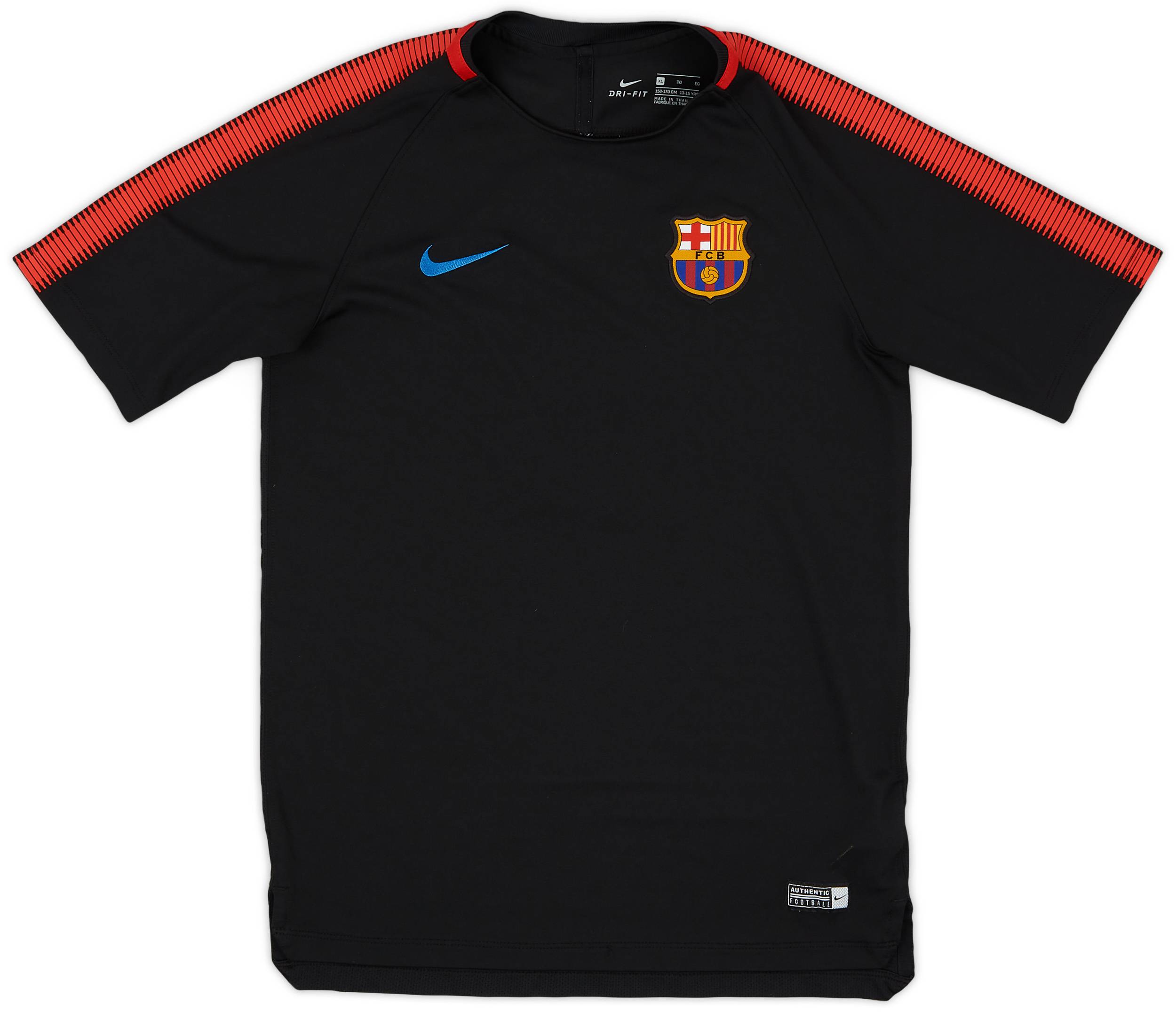 2017-18 Barcelona Nike Training Shirt - 7/10 - (XL.Boys)