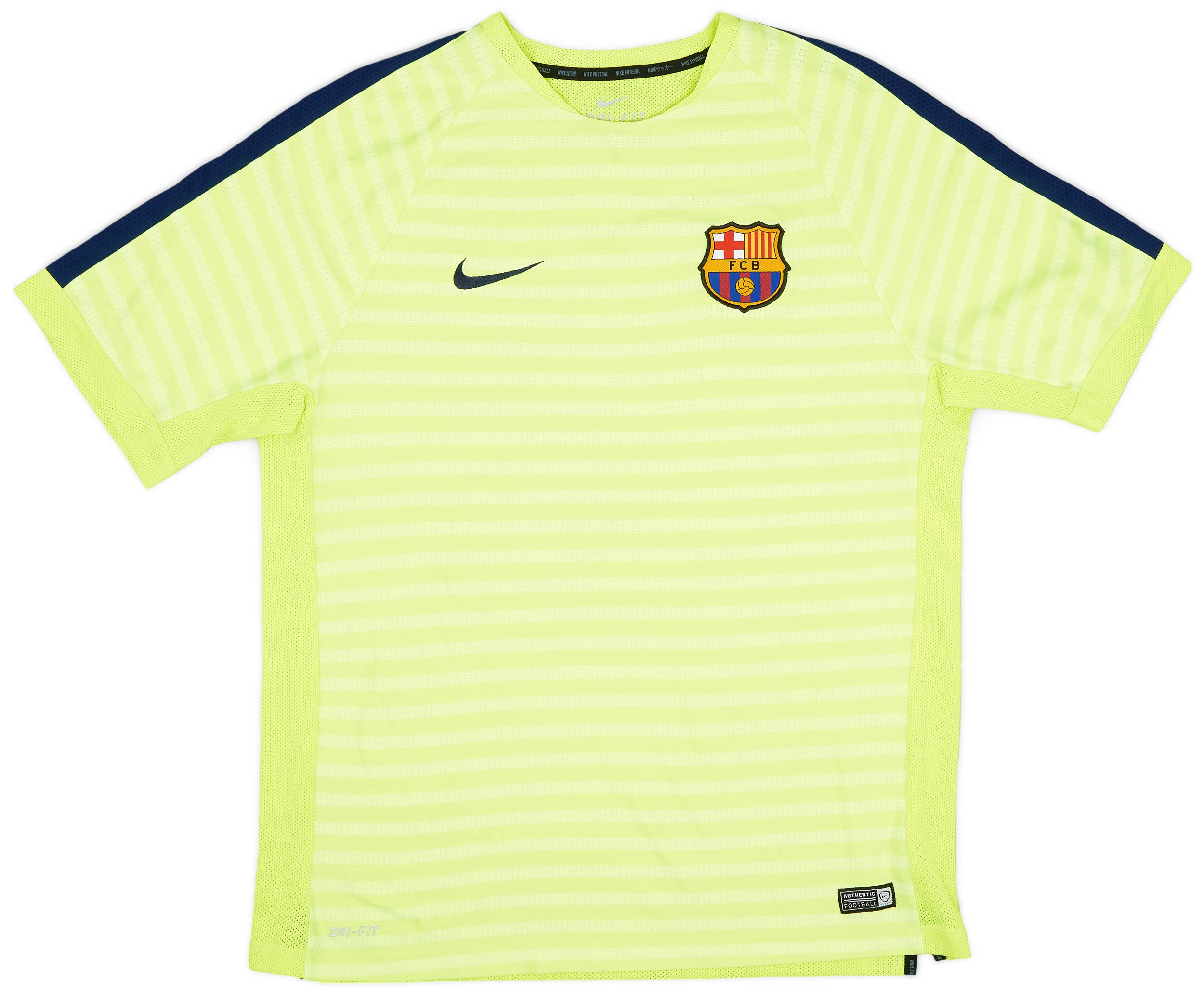 2014-15 Barcelona Nike Training Shirt - 9/10 - (XL)