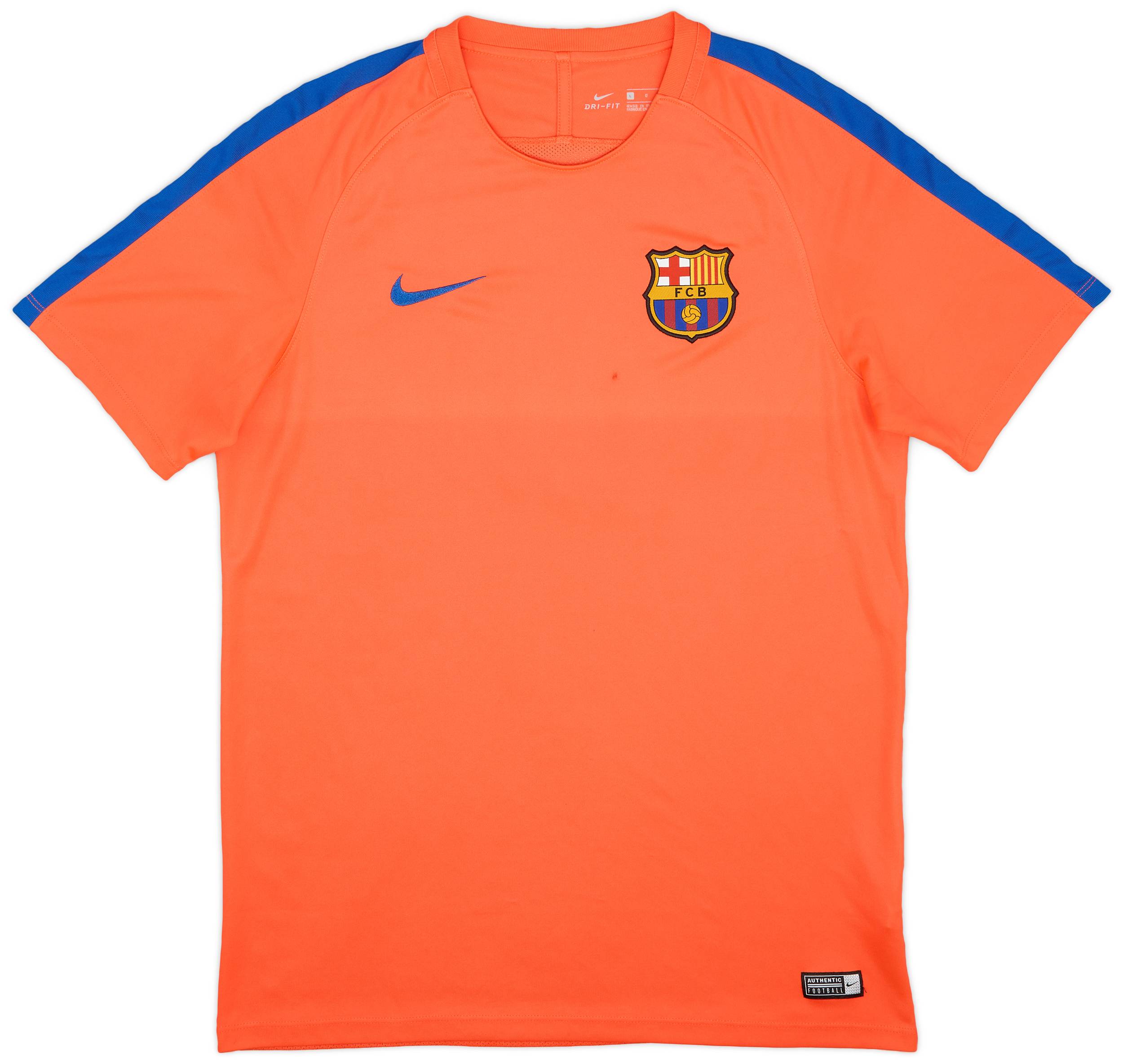 2016-17 Barcelona Nike Training Shirt - 6/10 - (L)