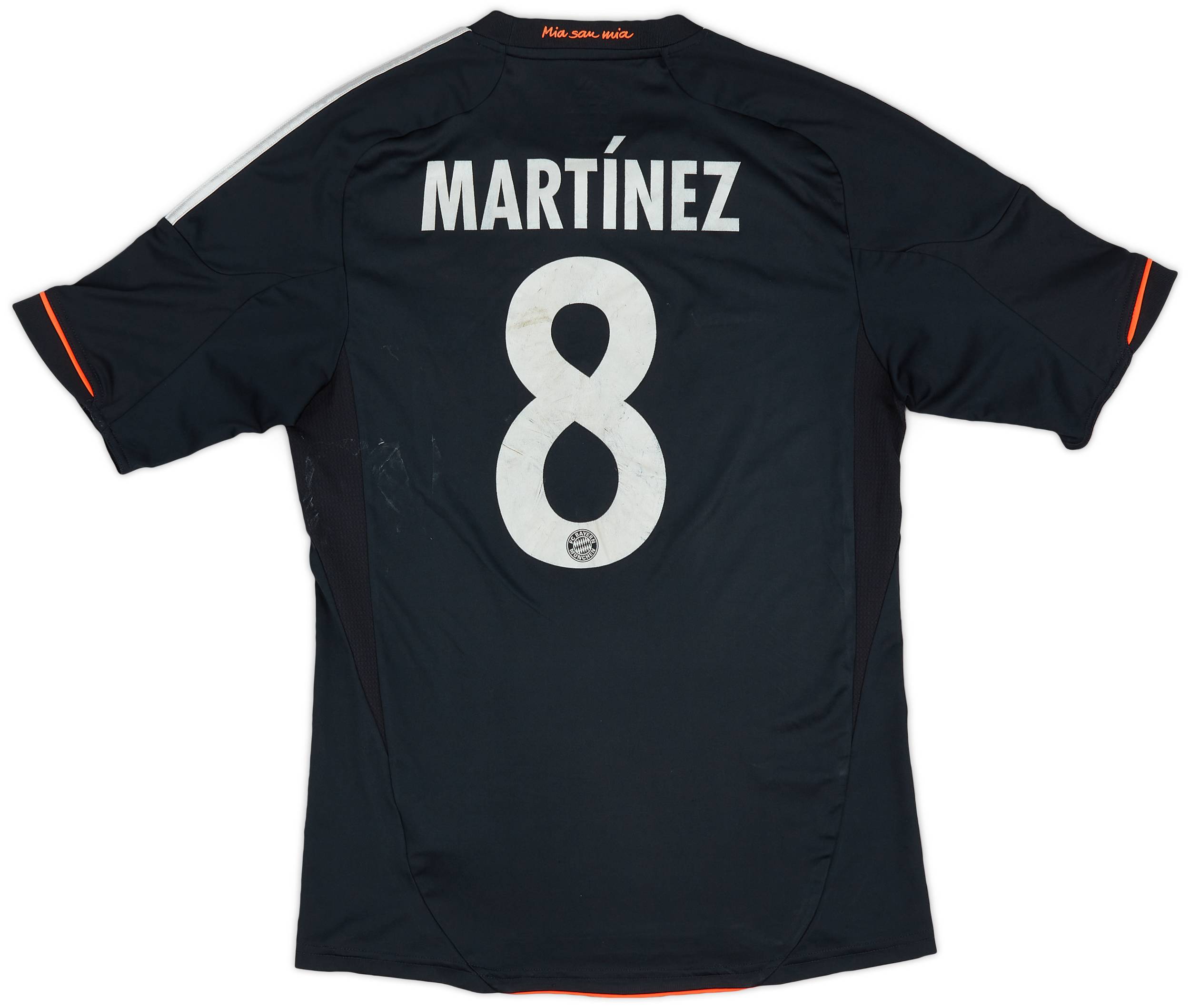 2012-13 Bayern Munich Third Shirt Martinez #8 - 5/10 - (S)