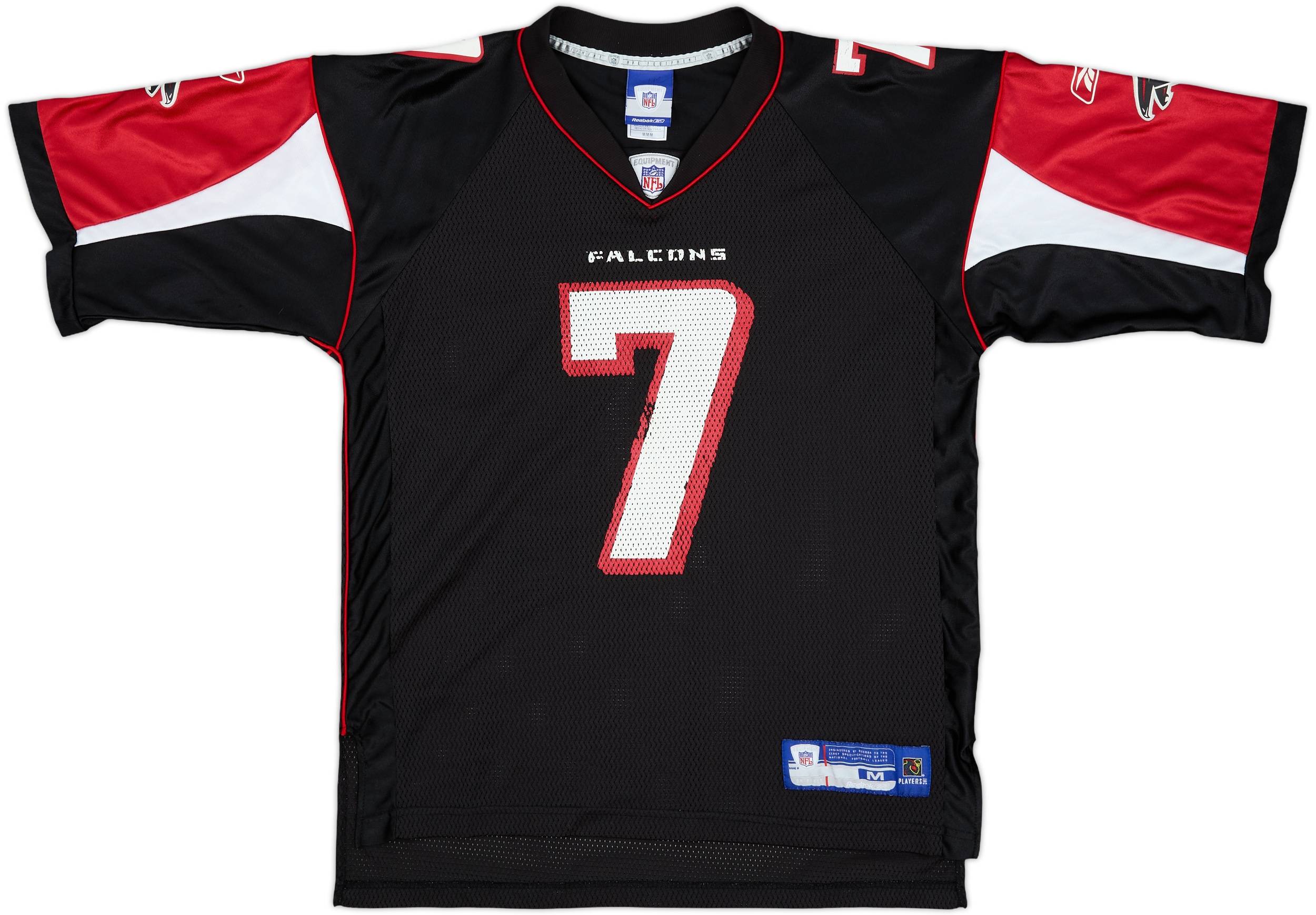 2005-06 Atlanta Falcons Vick #7 Reebok On Field Alternate Jersey