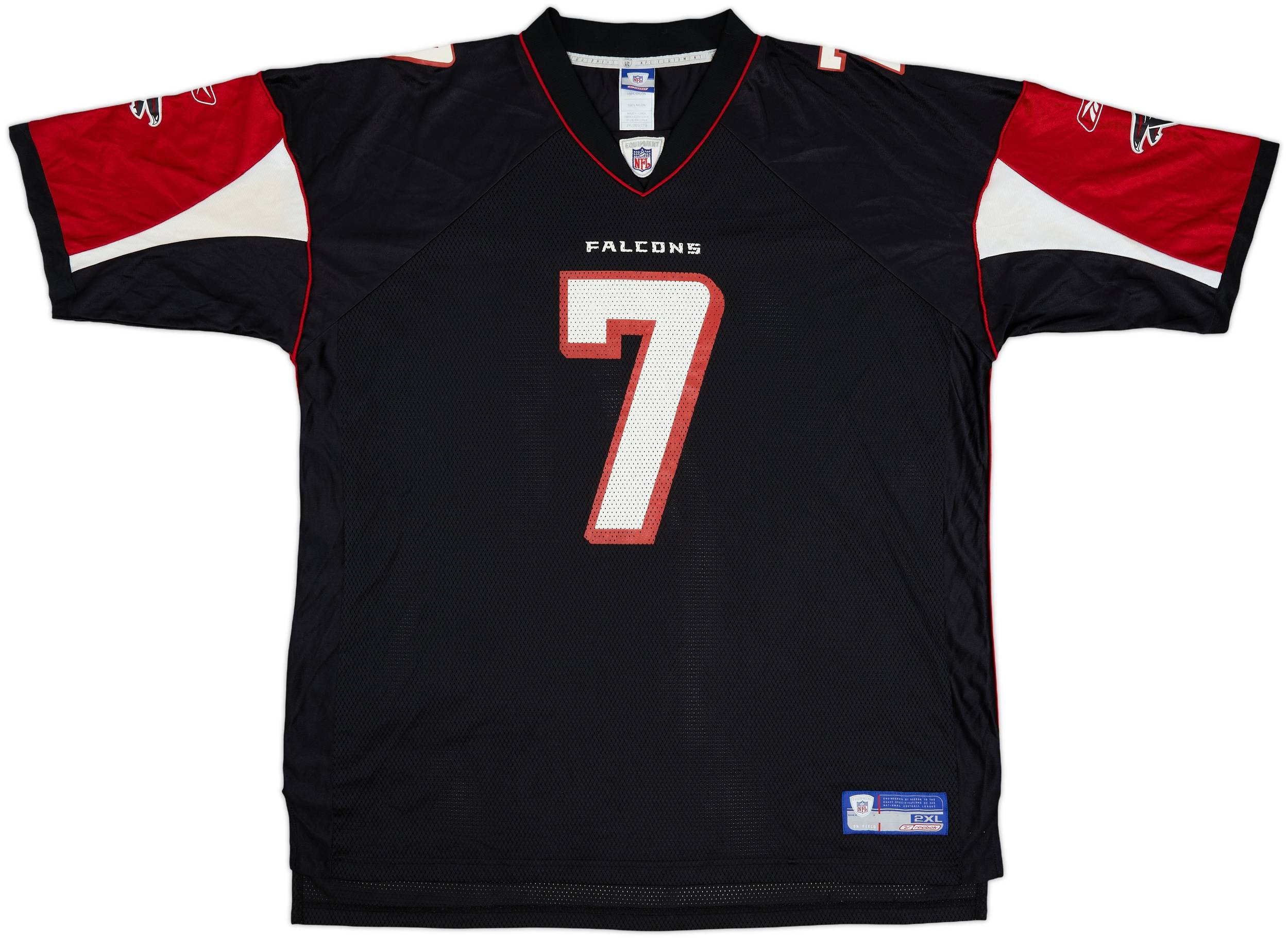 2003-04 Atlanta Falcons Vick #7 Reebok On Field Home Jersey - 7/10