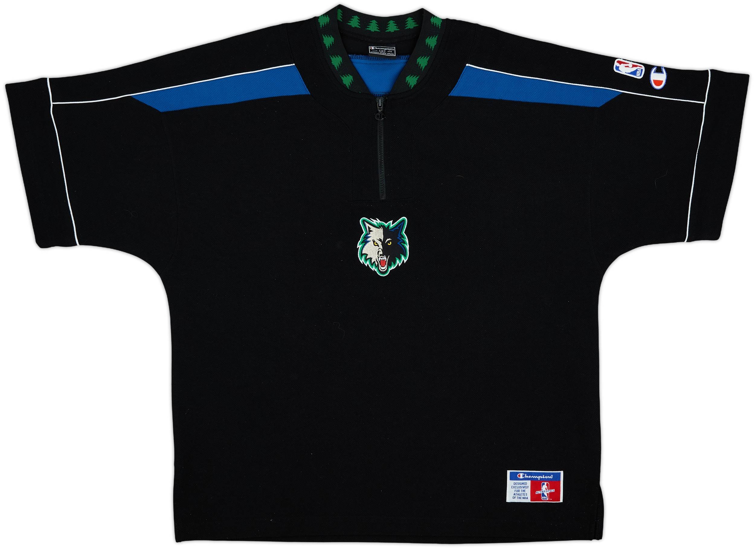 1996-02 Authentic Minnesota Timberwolves Champion Shooting Shirt