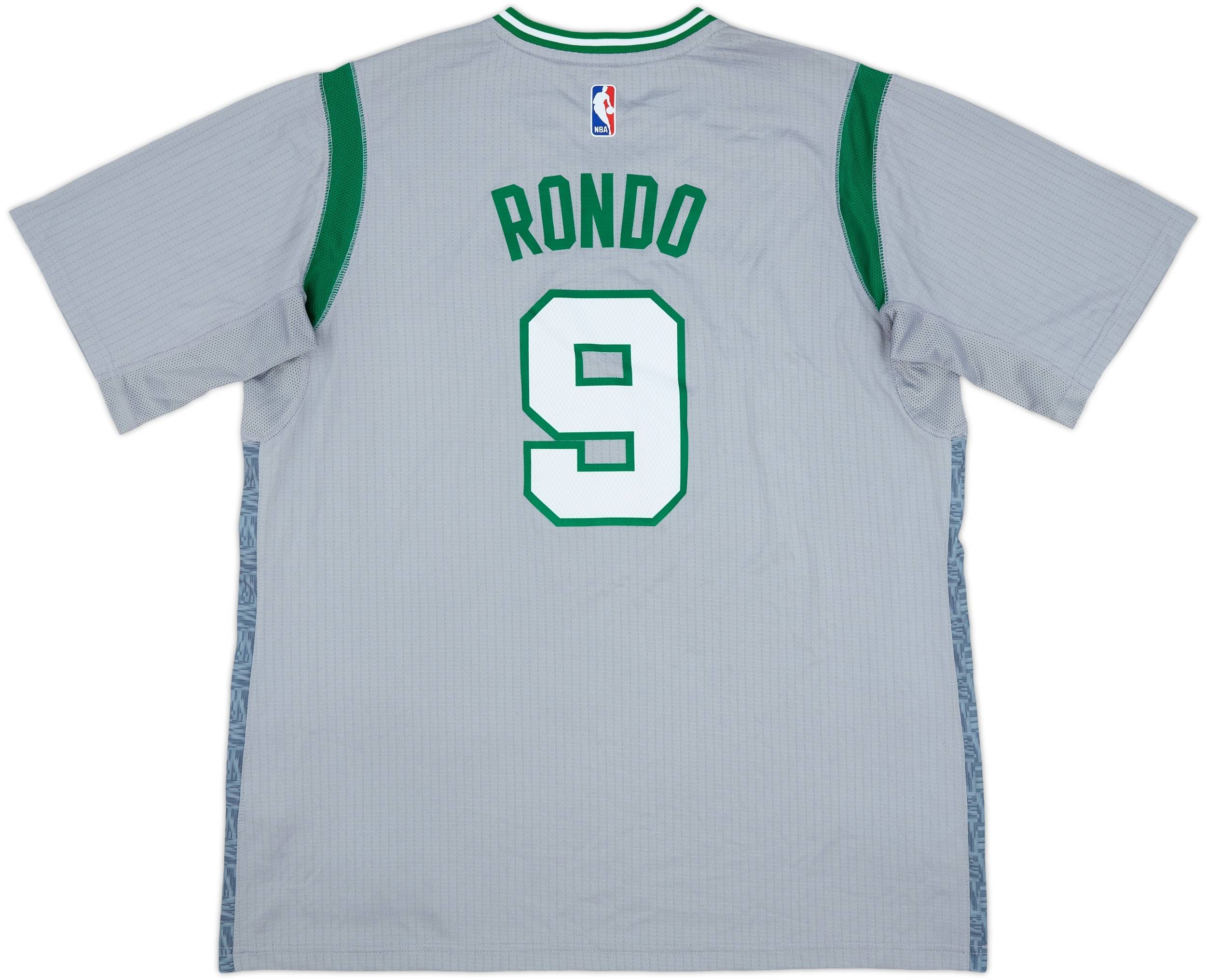 2014 Boston Celtics Rondo #9 adidas Swingman Alternate Jersey - 9