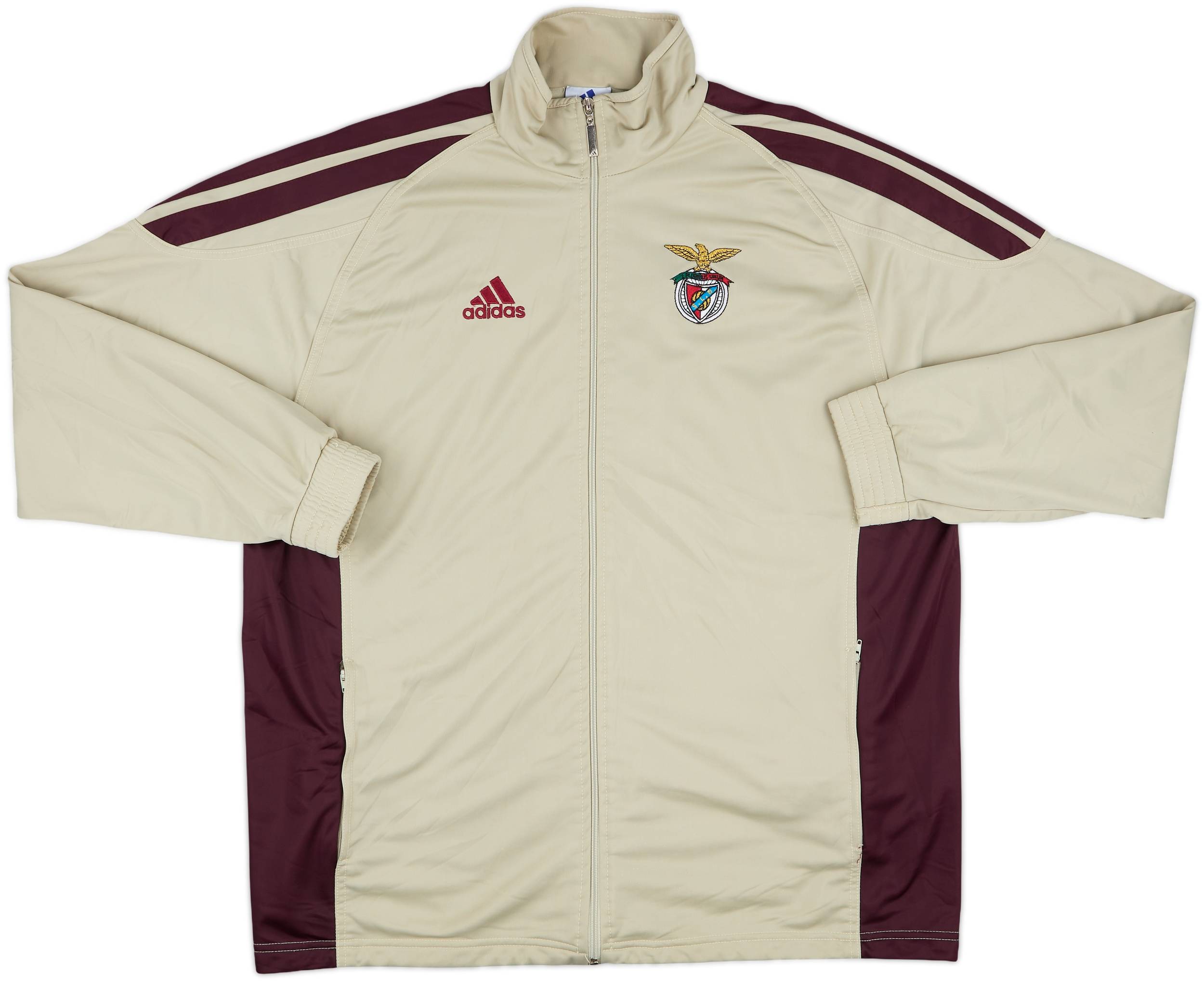 2001-02 Benfica adidas Track Jacket - 9/10 - (XL)