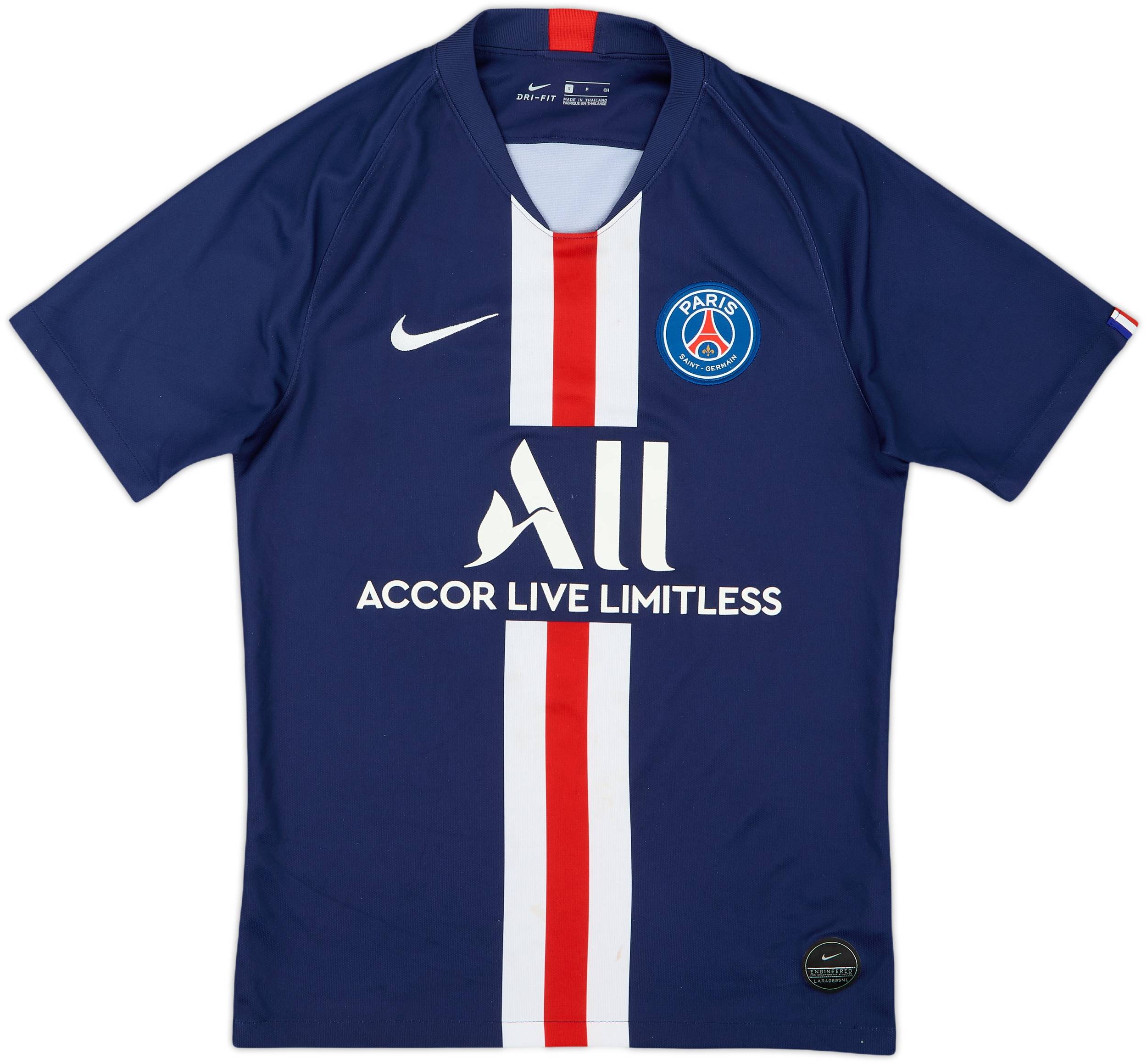 2019-20 Paris Saint-Germain Home Shirt - 5/10 - (S)