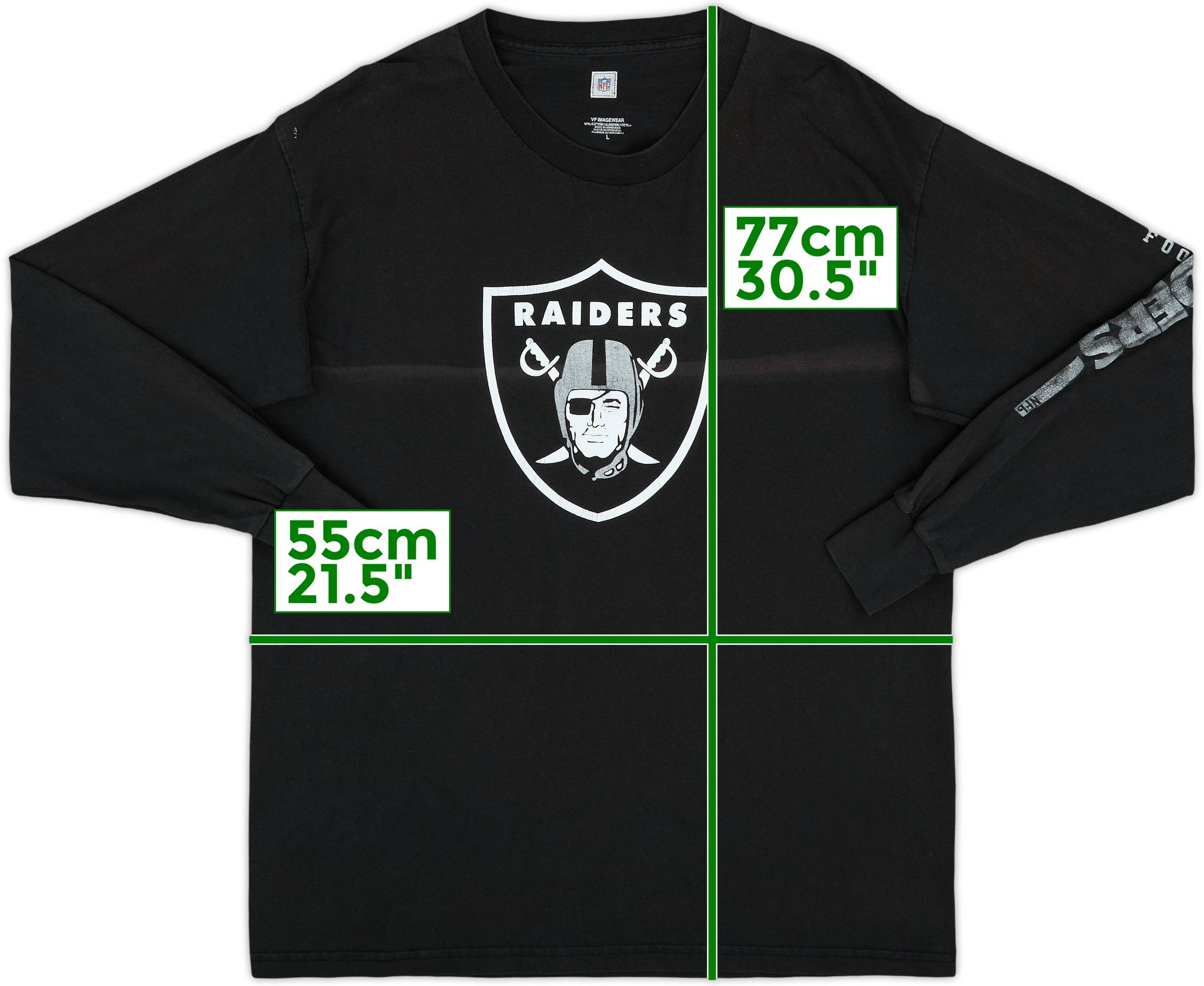RAIDERS ロングスリーブTシャツ 2011年モデル 2005 Oakland Raiders NFL L/S Tee - 5/10 - (L)