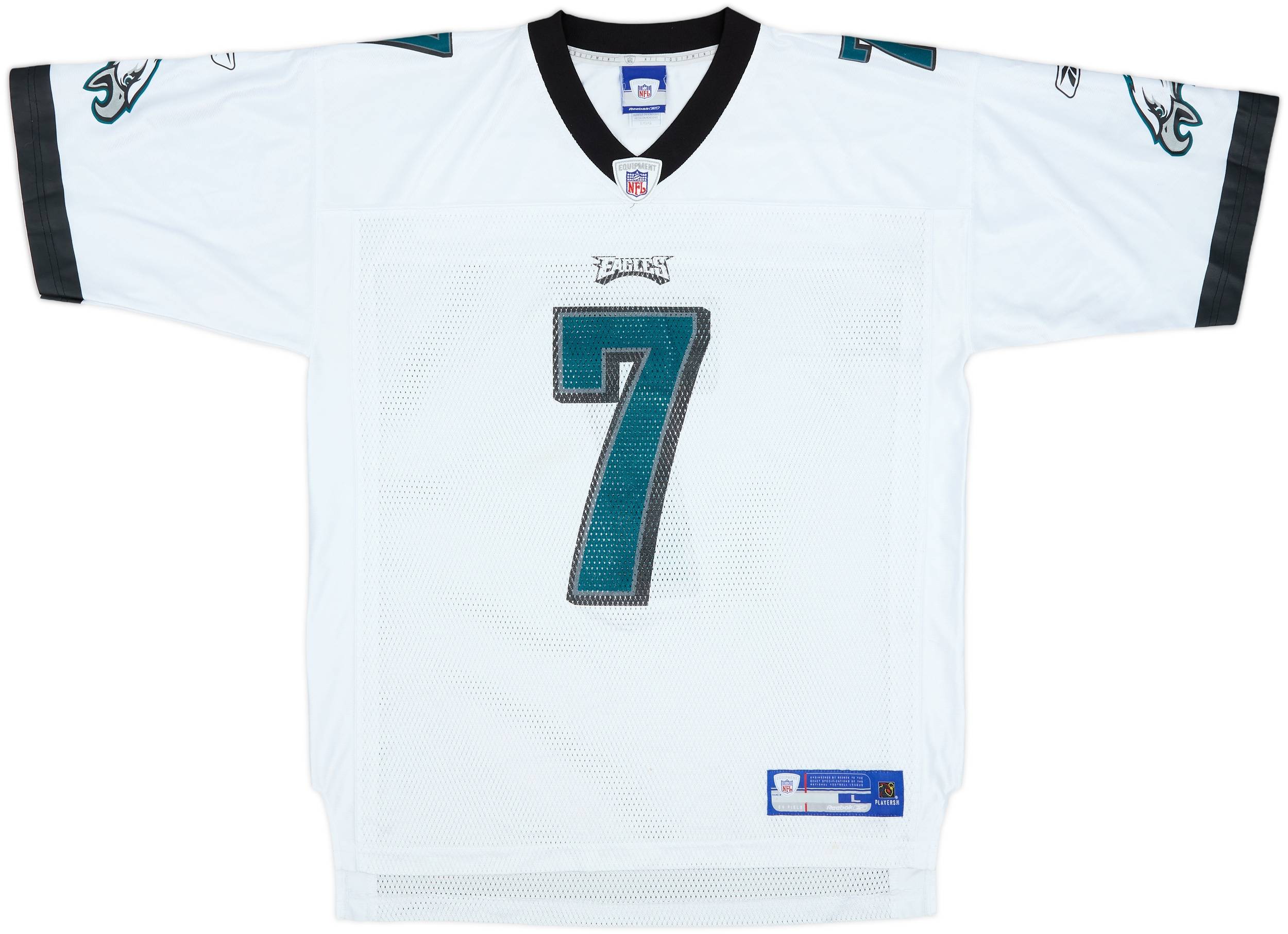2009 Philadelphia Eagles Vick #7 Reebok On Field Away Jersey - 8