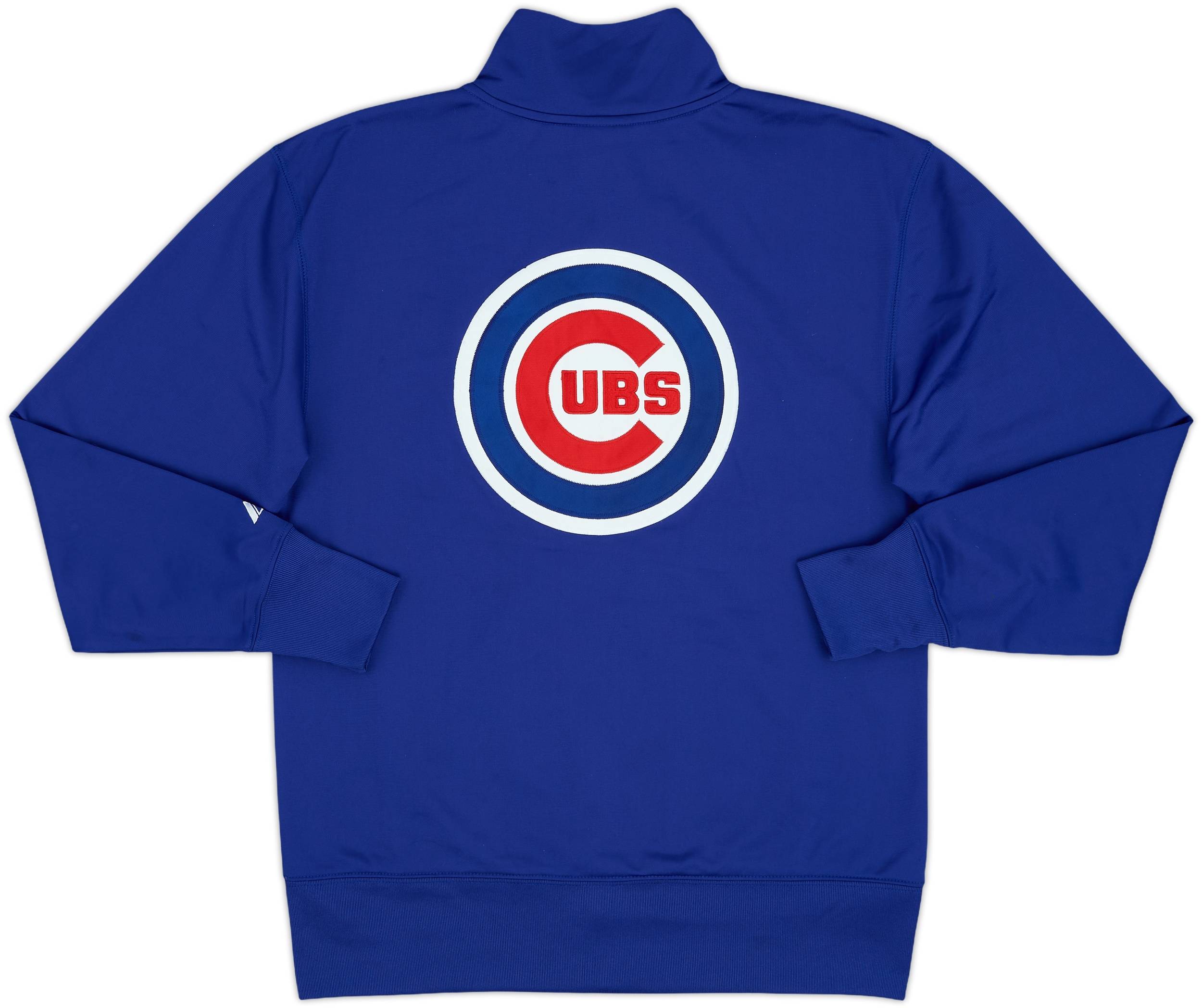 2010 Chicago Cubs Majestic Track Jacket - 8/10 - (S)