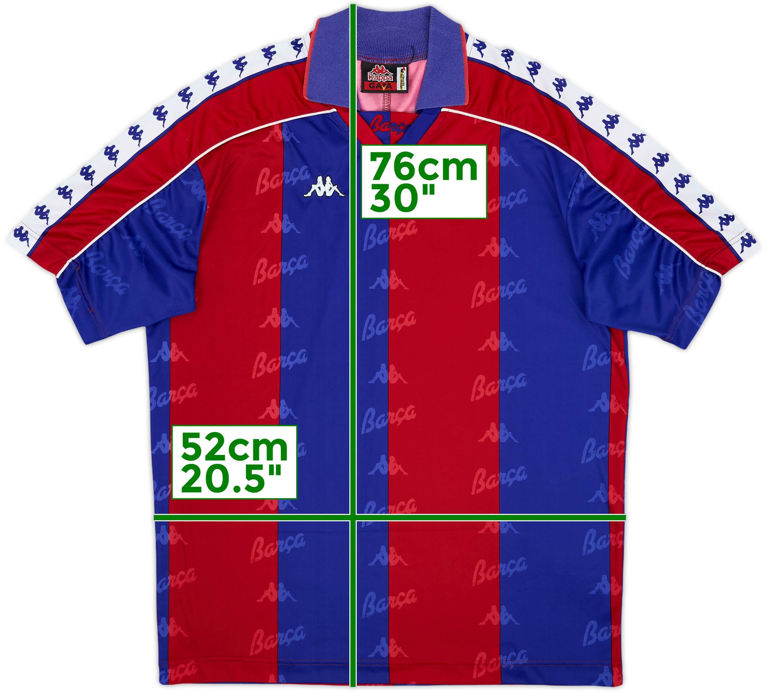 1992-95 Barcelona Home Shirt - 7/10 - (L)
