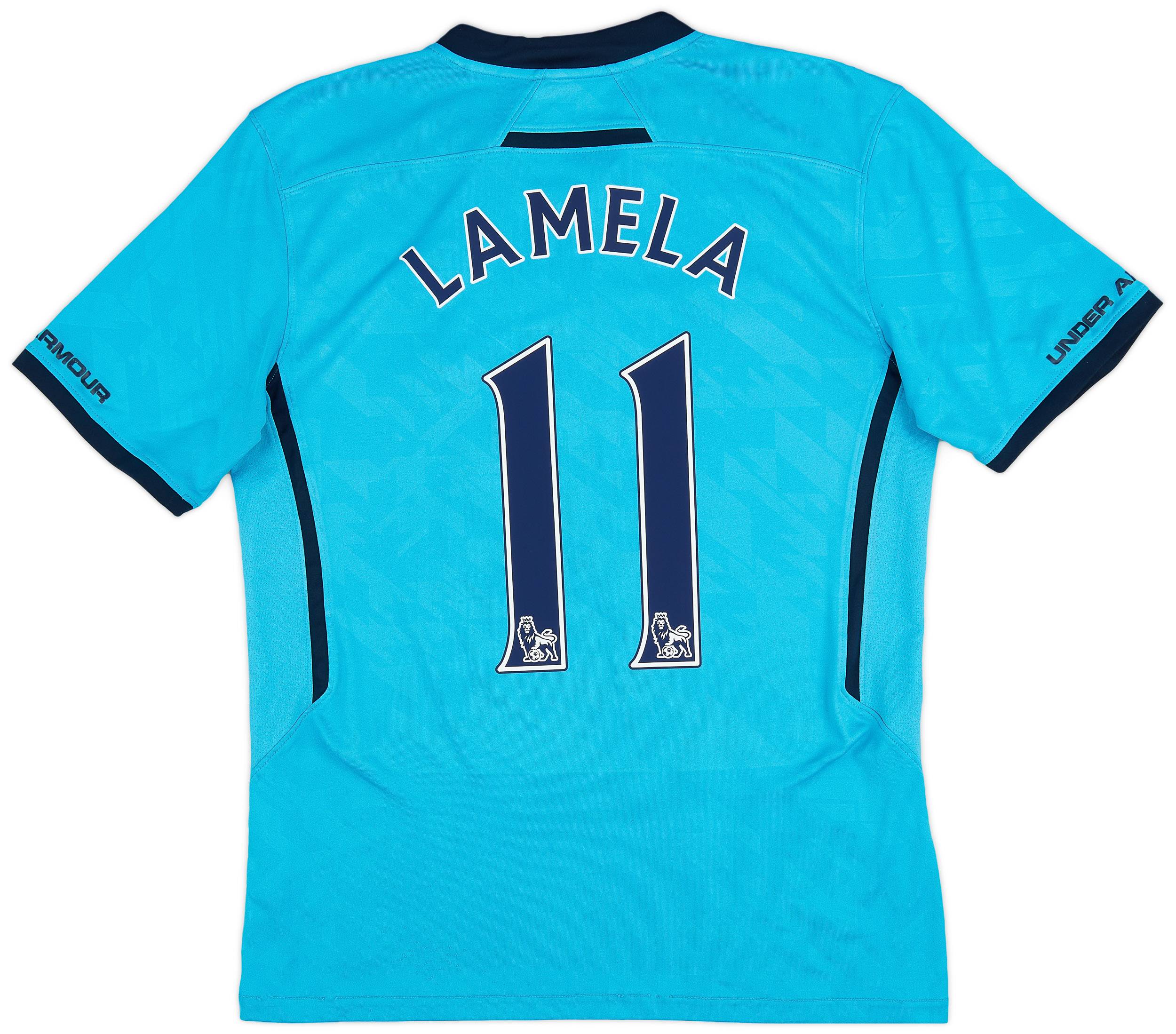 2013 14 Tottenham Away Shirt Lamela 11 8 10 M