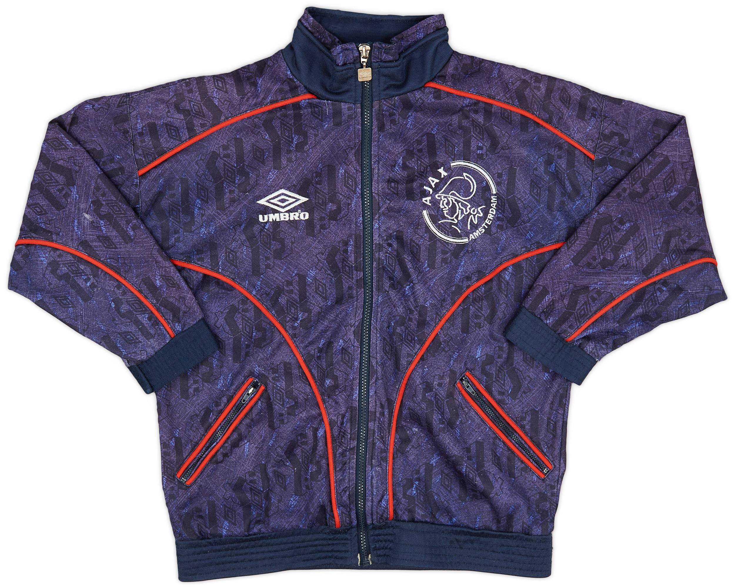 1995-96 Ajax Umbro Hooded Rain Jacket - 7/10 - (XL)